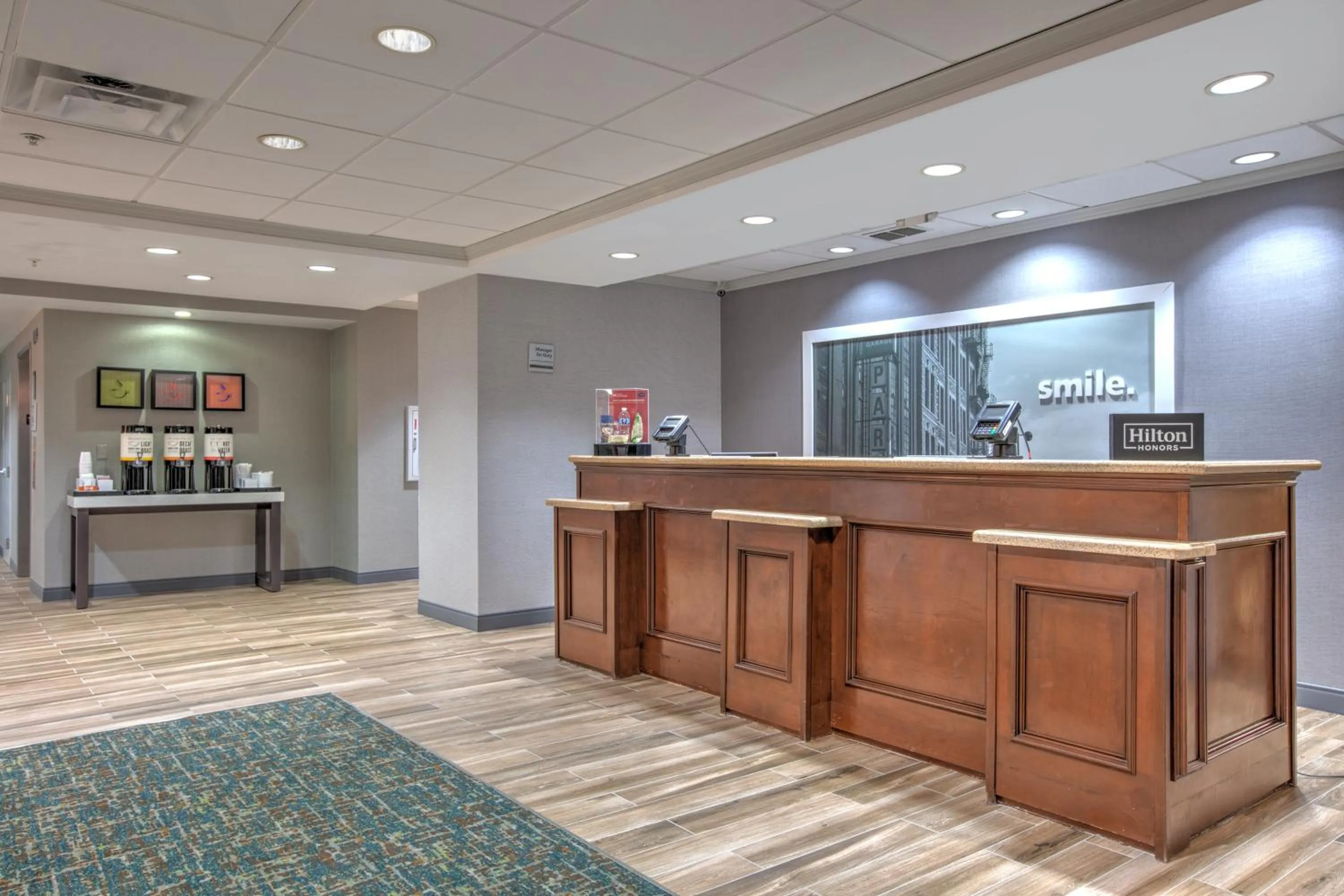 Lobby or reception in Hampton Inn Kingsville