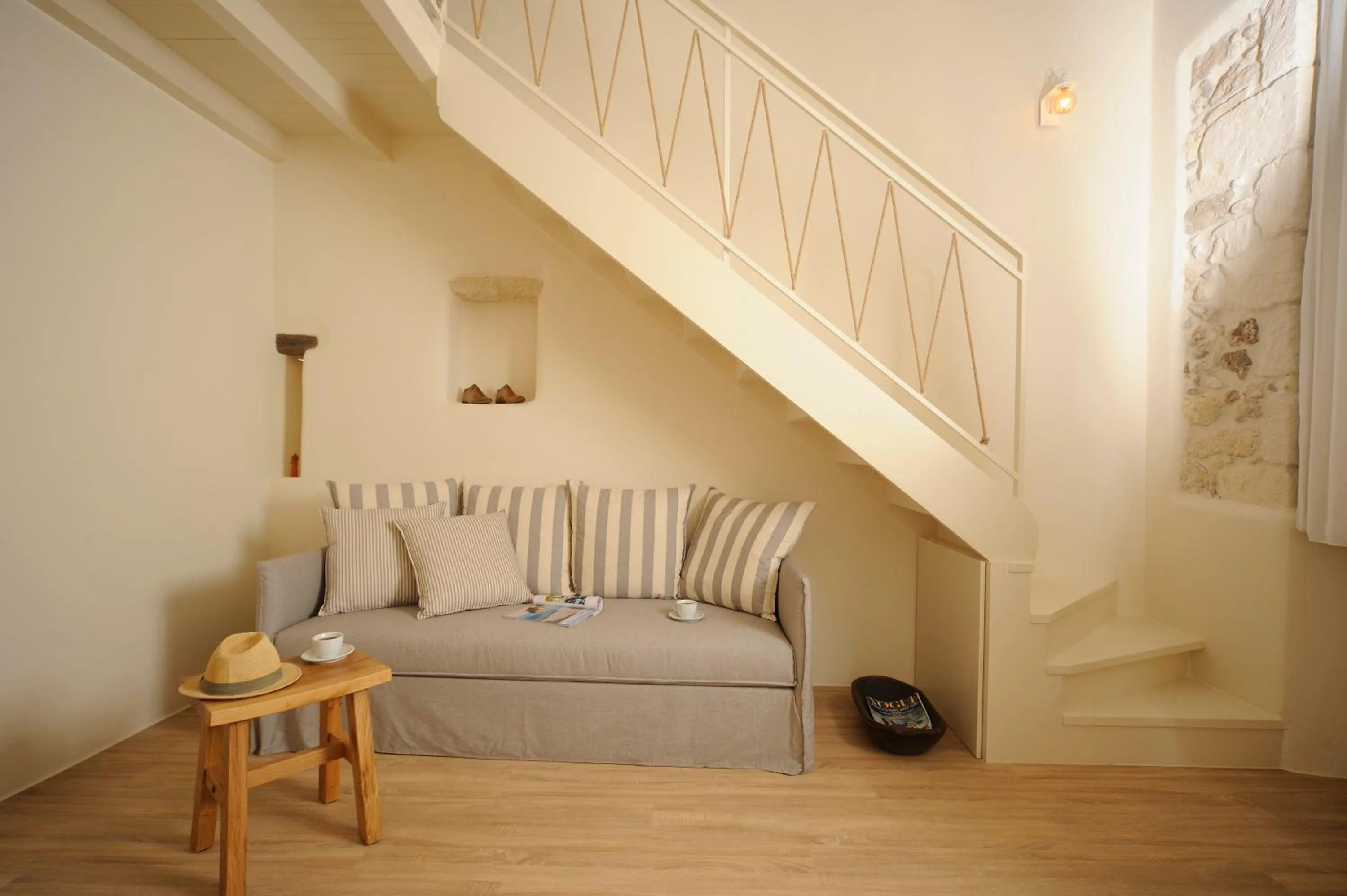 Living room in Veranda Rossa Suites