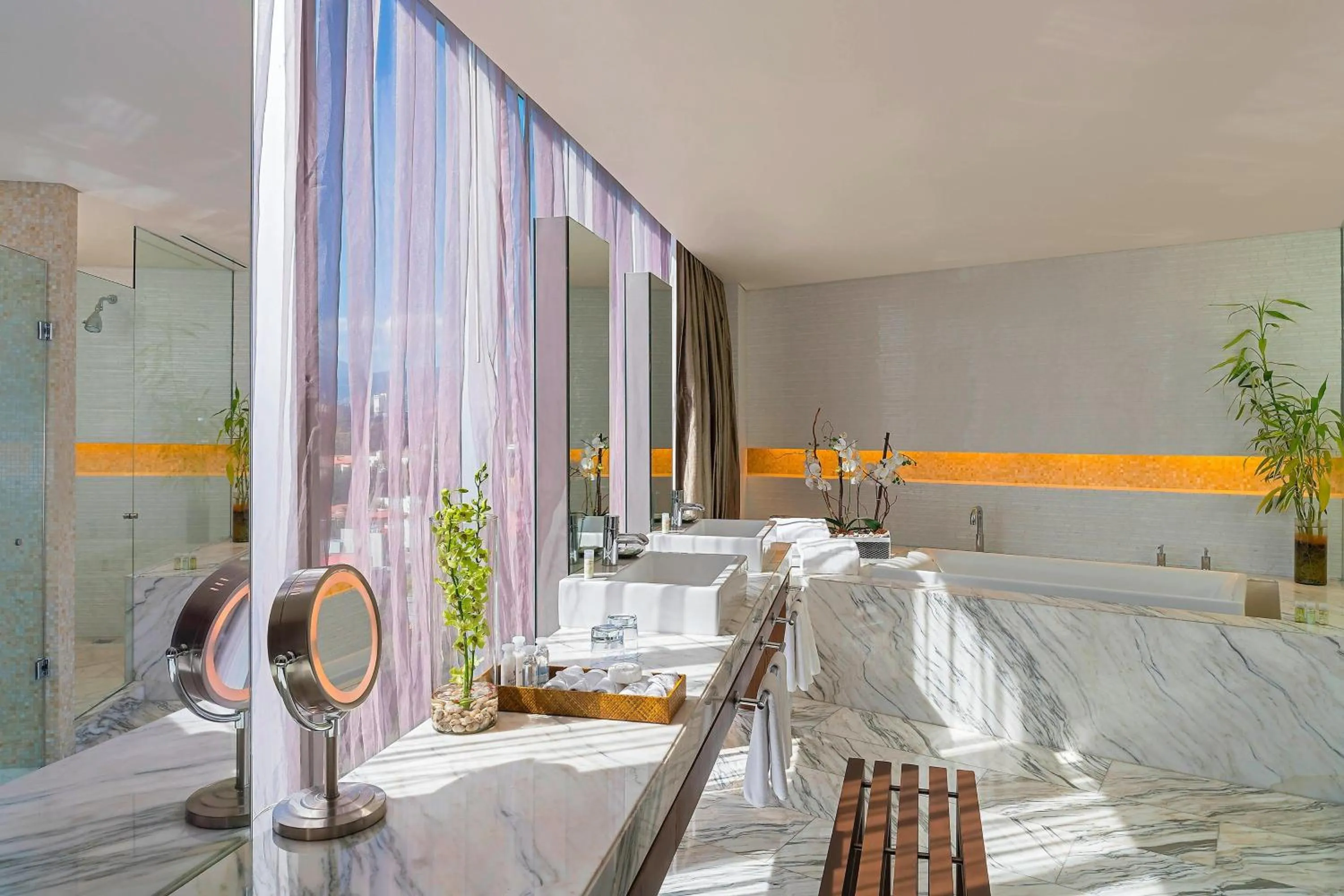 Bathroom in The Westin Santa Fe, Mexico City