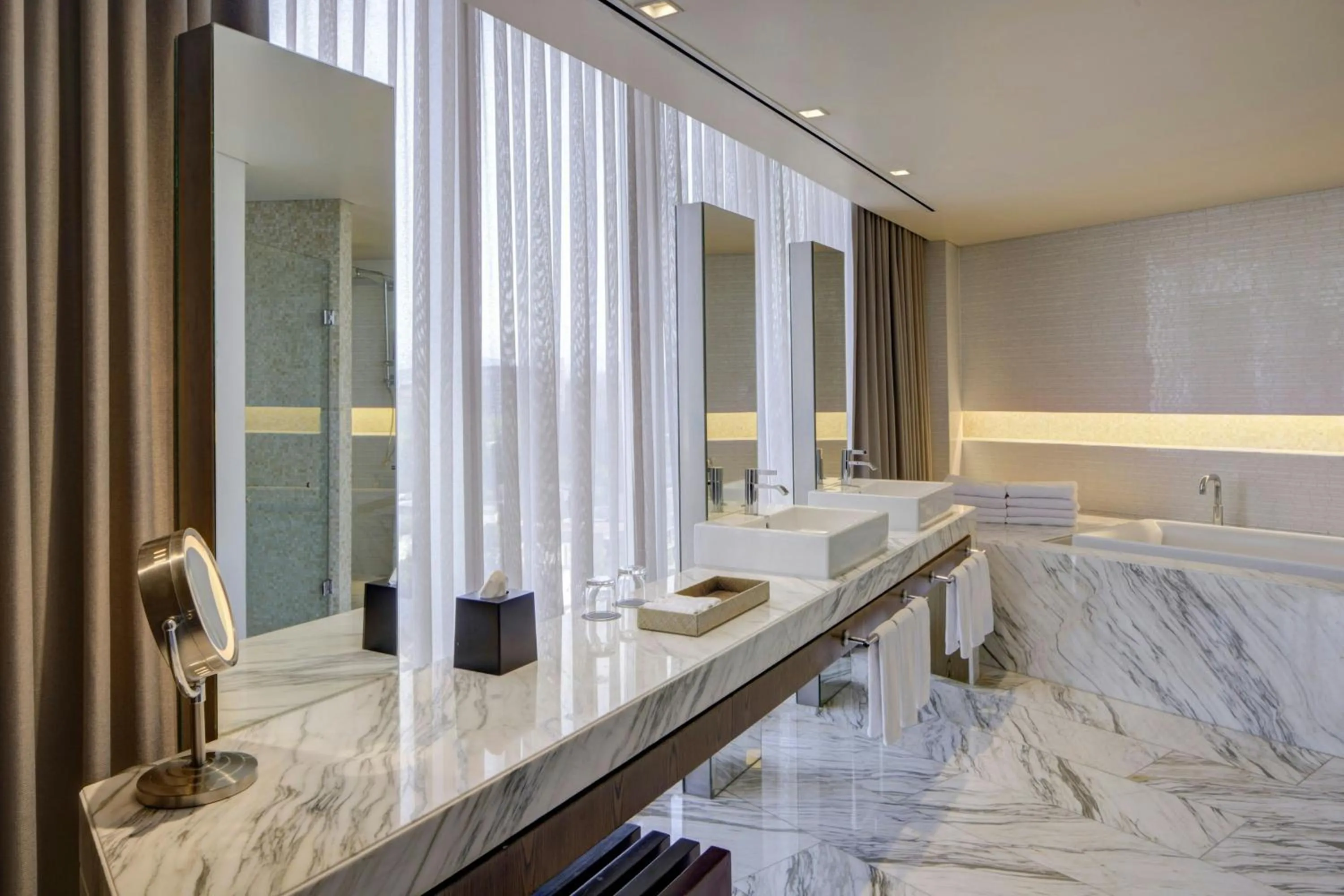 Bathroom in The Westin Santa Fe, Mexico City
