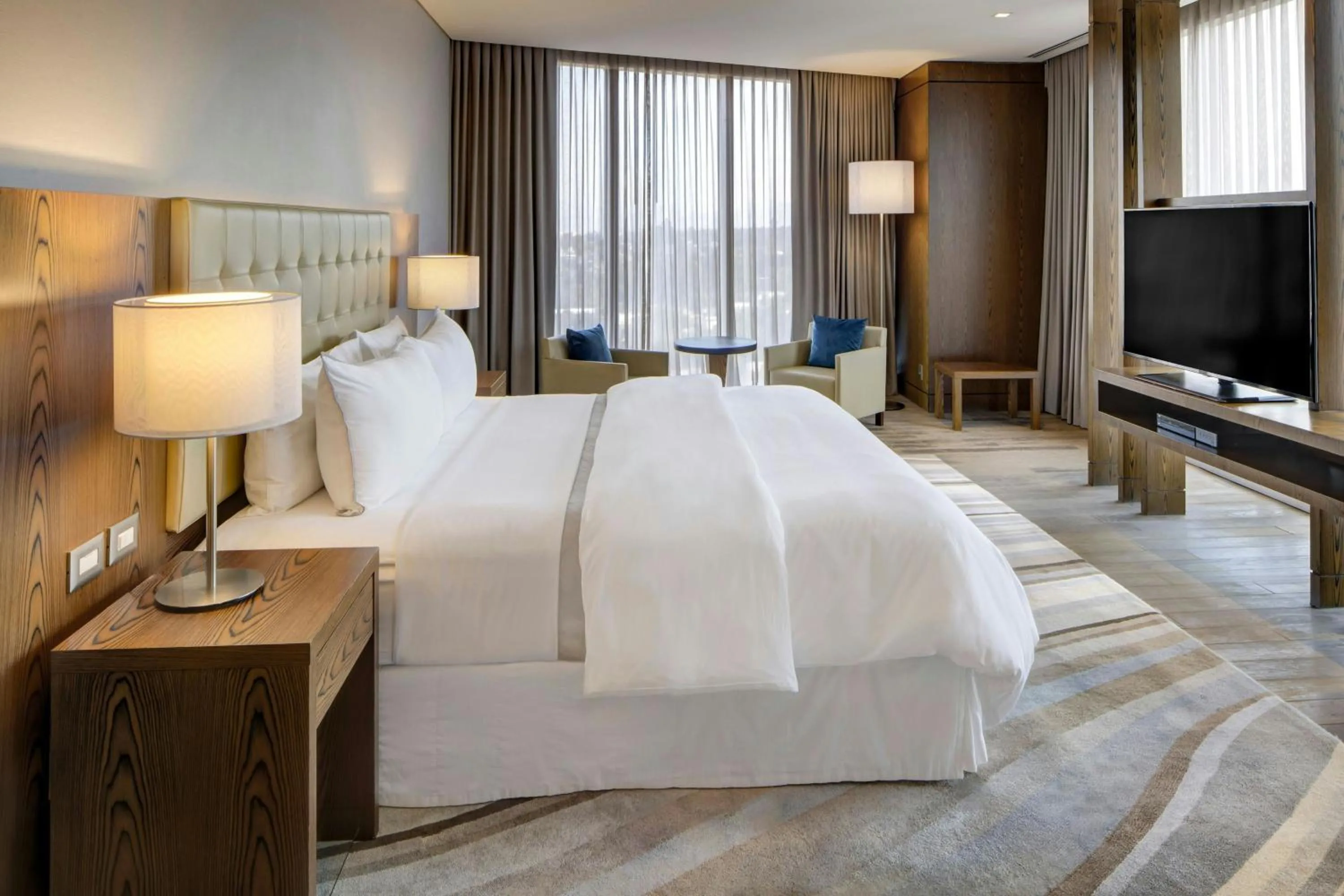 Bedroom, Bed in The Westin Santa Fe, Mexico City