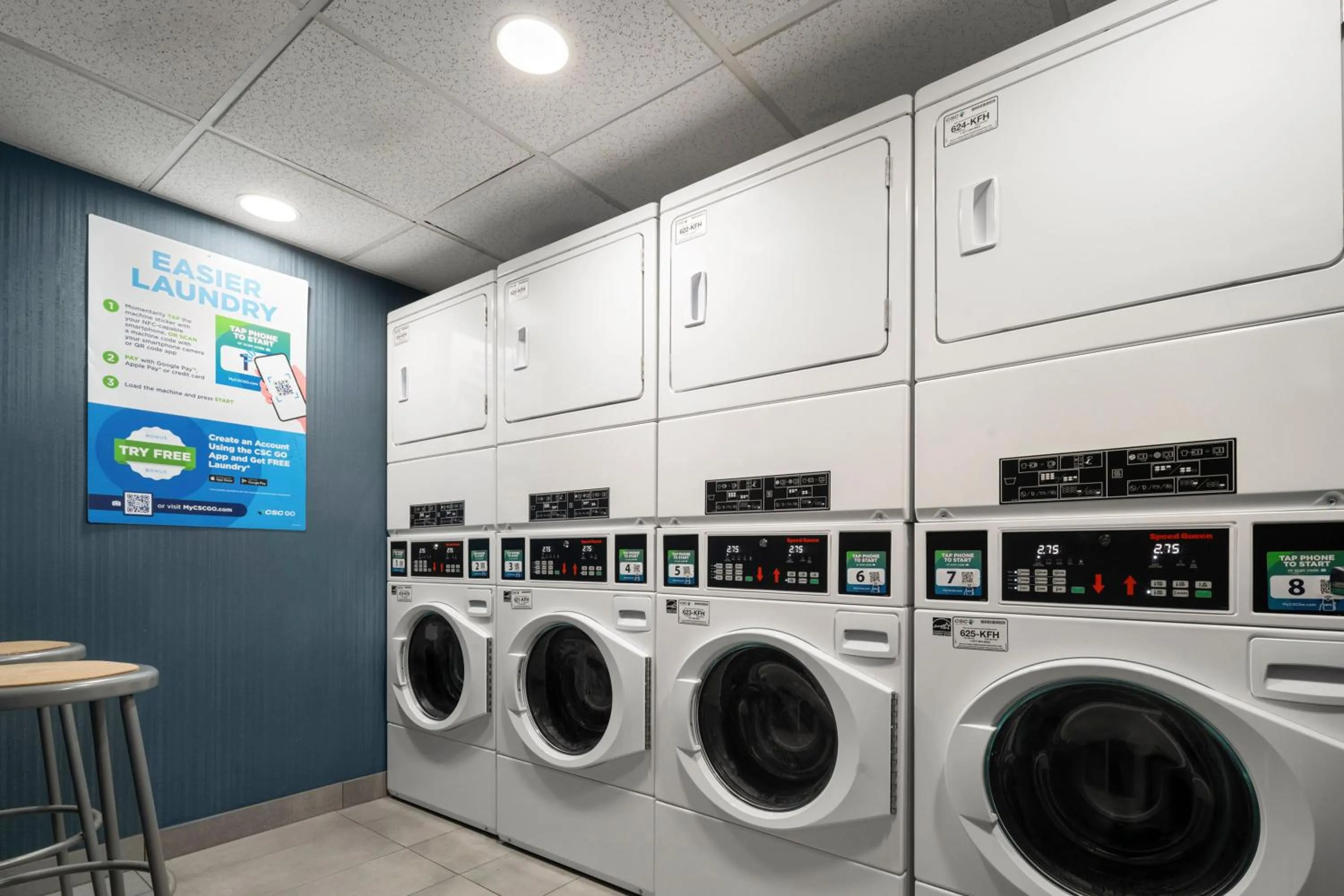 laundry in Homewood Suites by Hilton Chester
