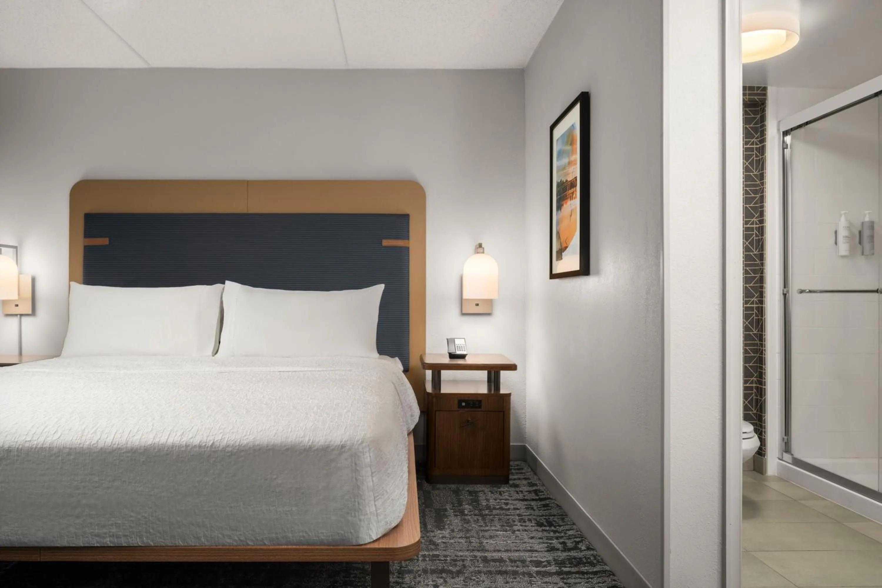 Bedroom, Bed in Homewood Suites by Hilton Chester