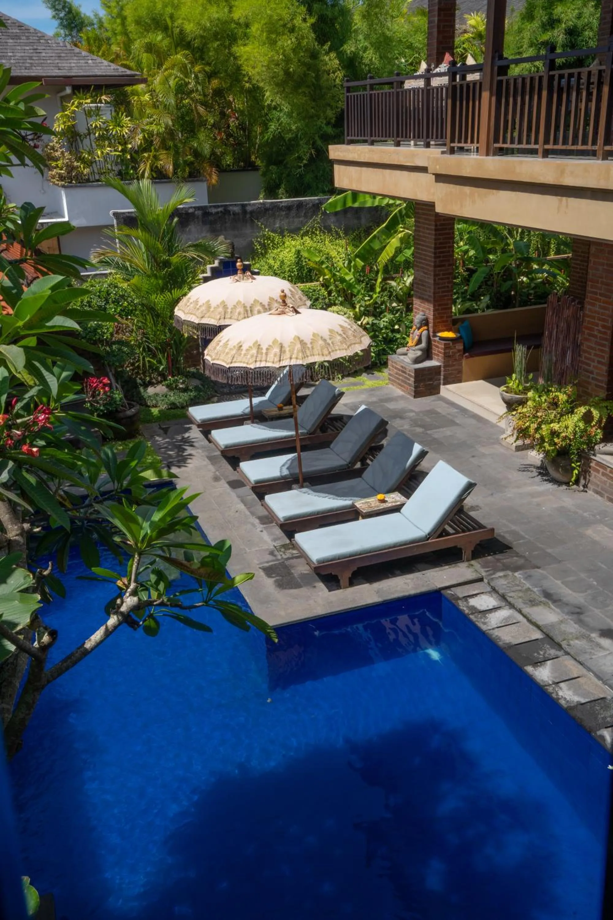 Pool view in Wiras Village