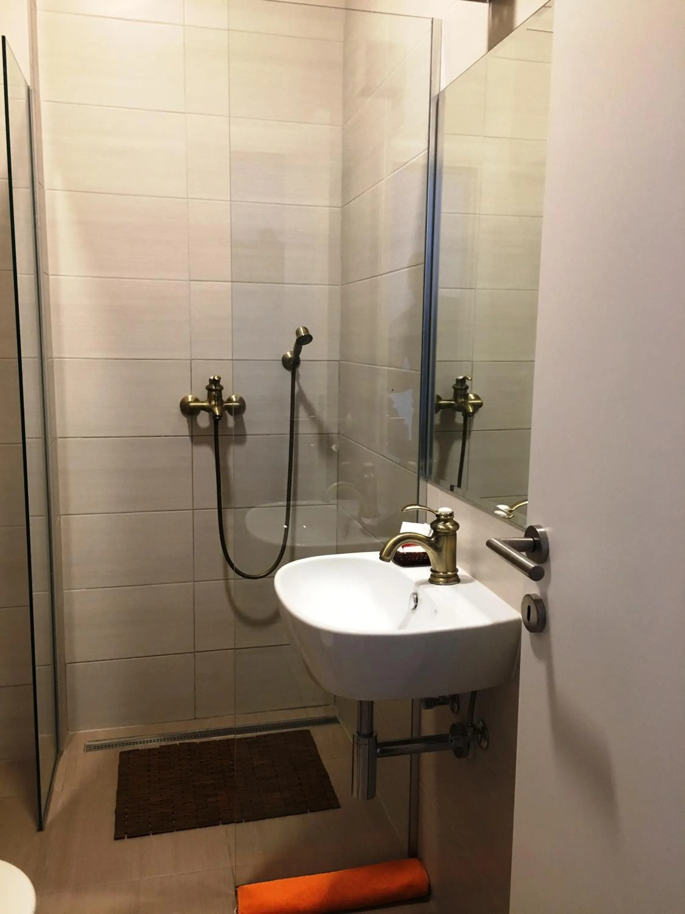 Shower in Apartment Auer_Belgrade