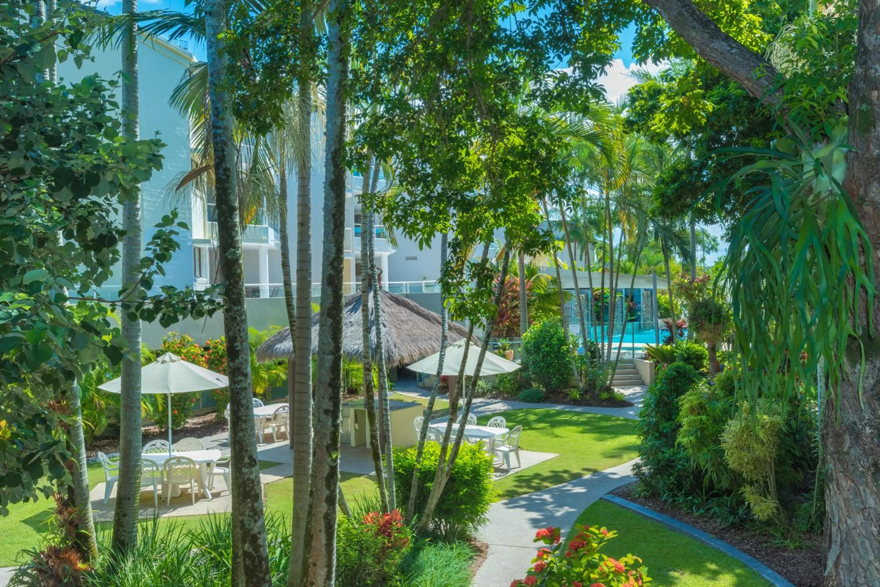 BBQ facilities in Munna Beach Apartments