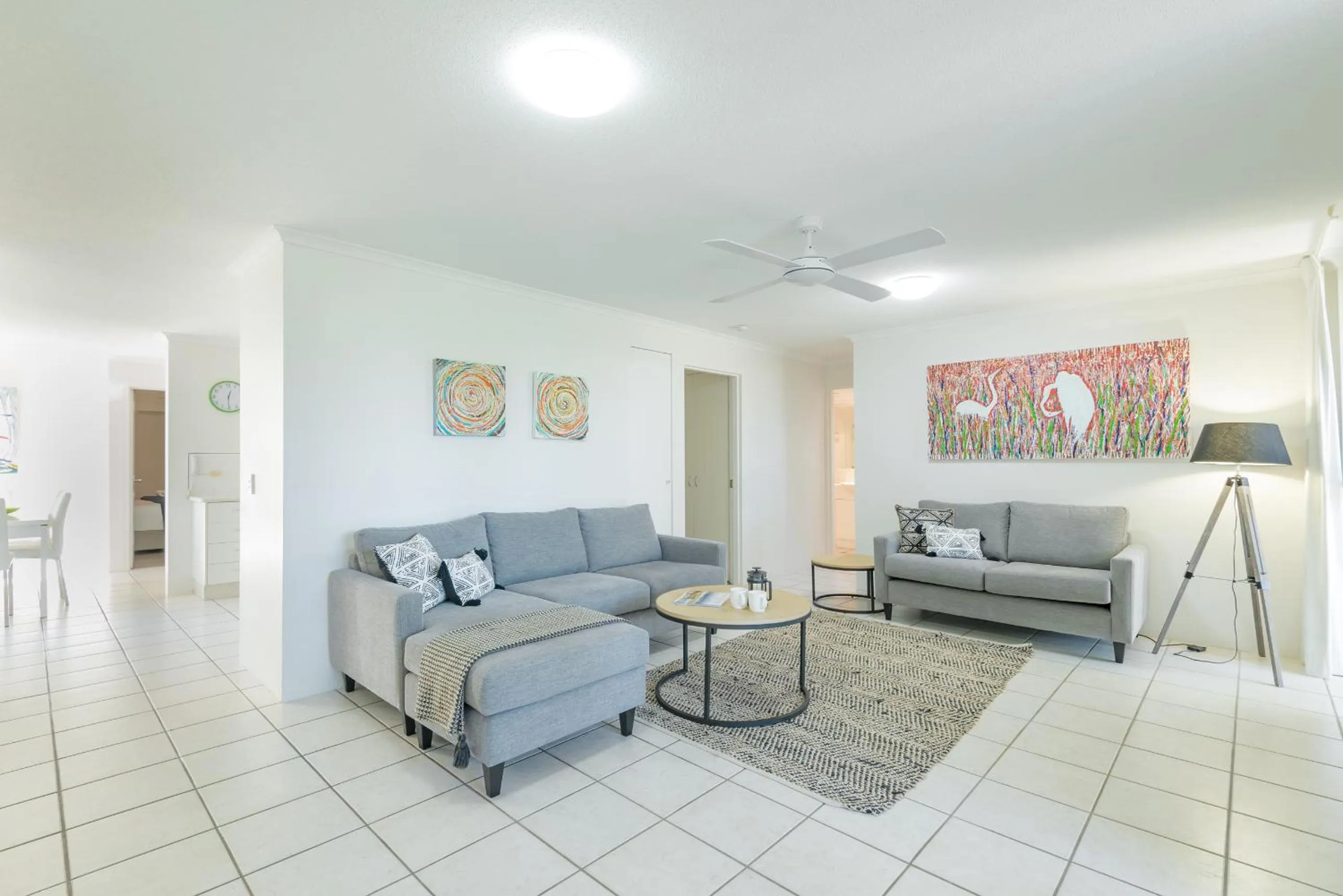 Living room in Munna Beach Apartments