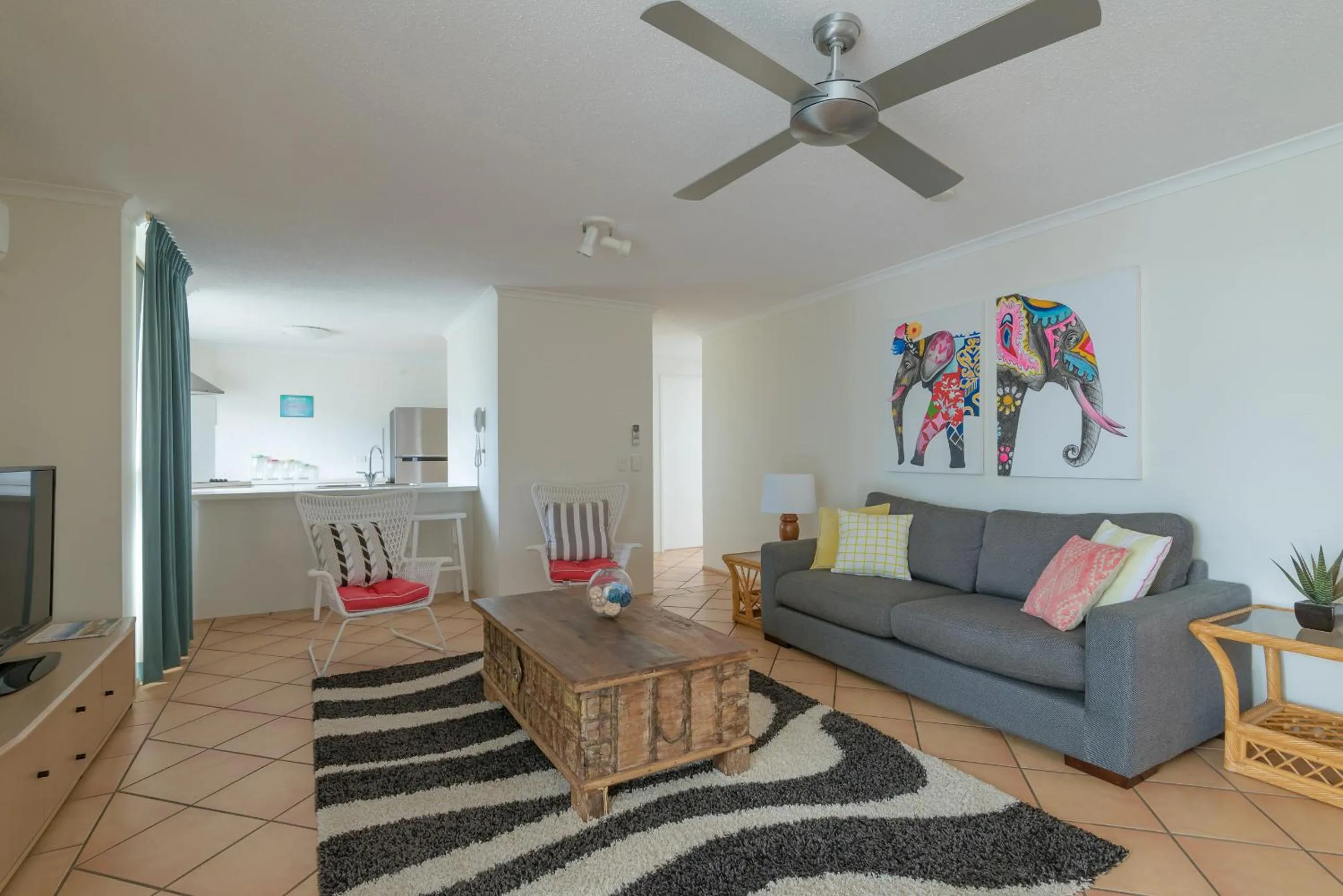 Living room in Munna Beach Apartments