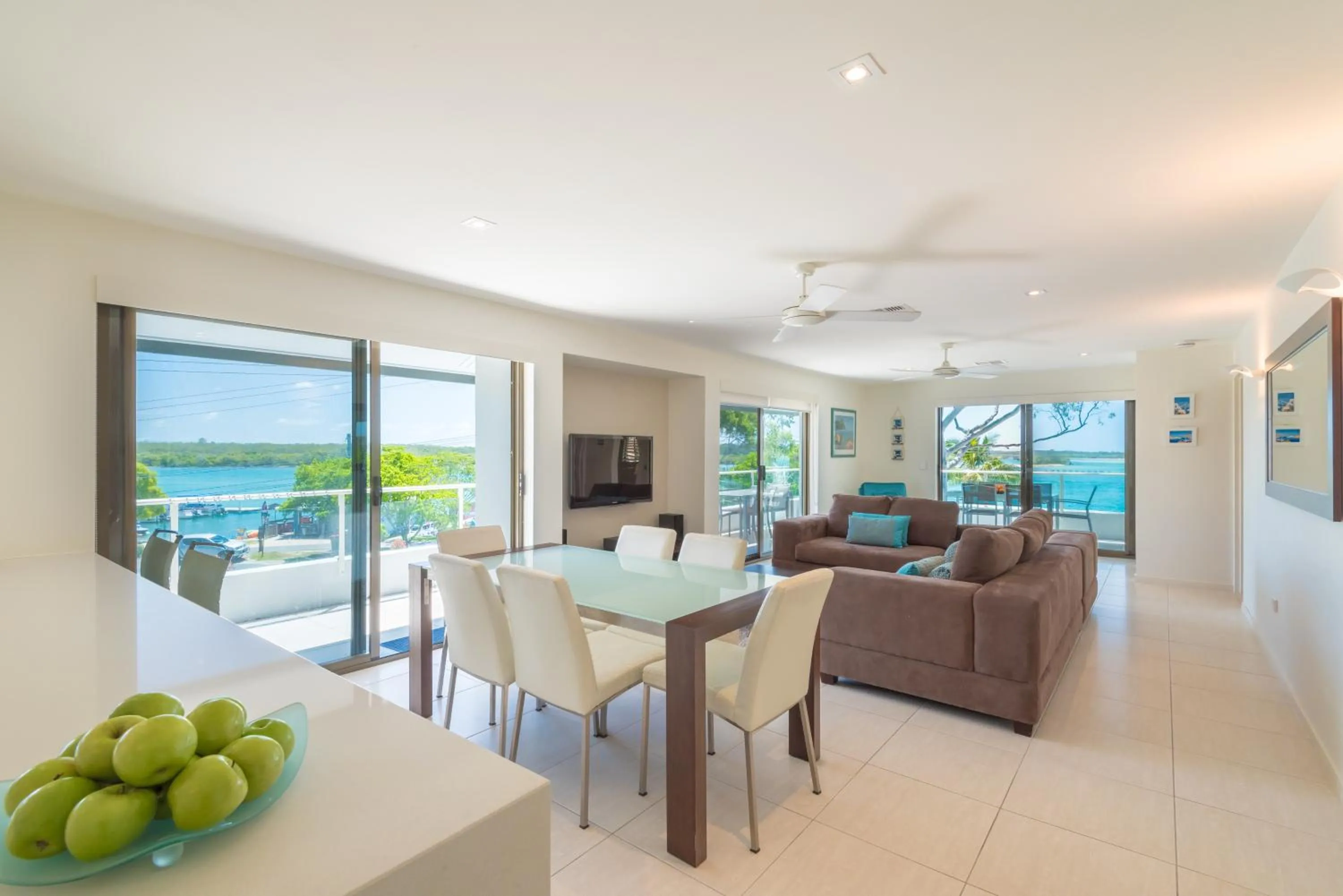 Living room in Munna Beach Apartments