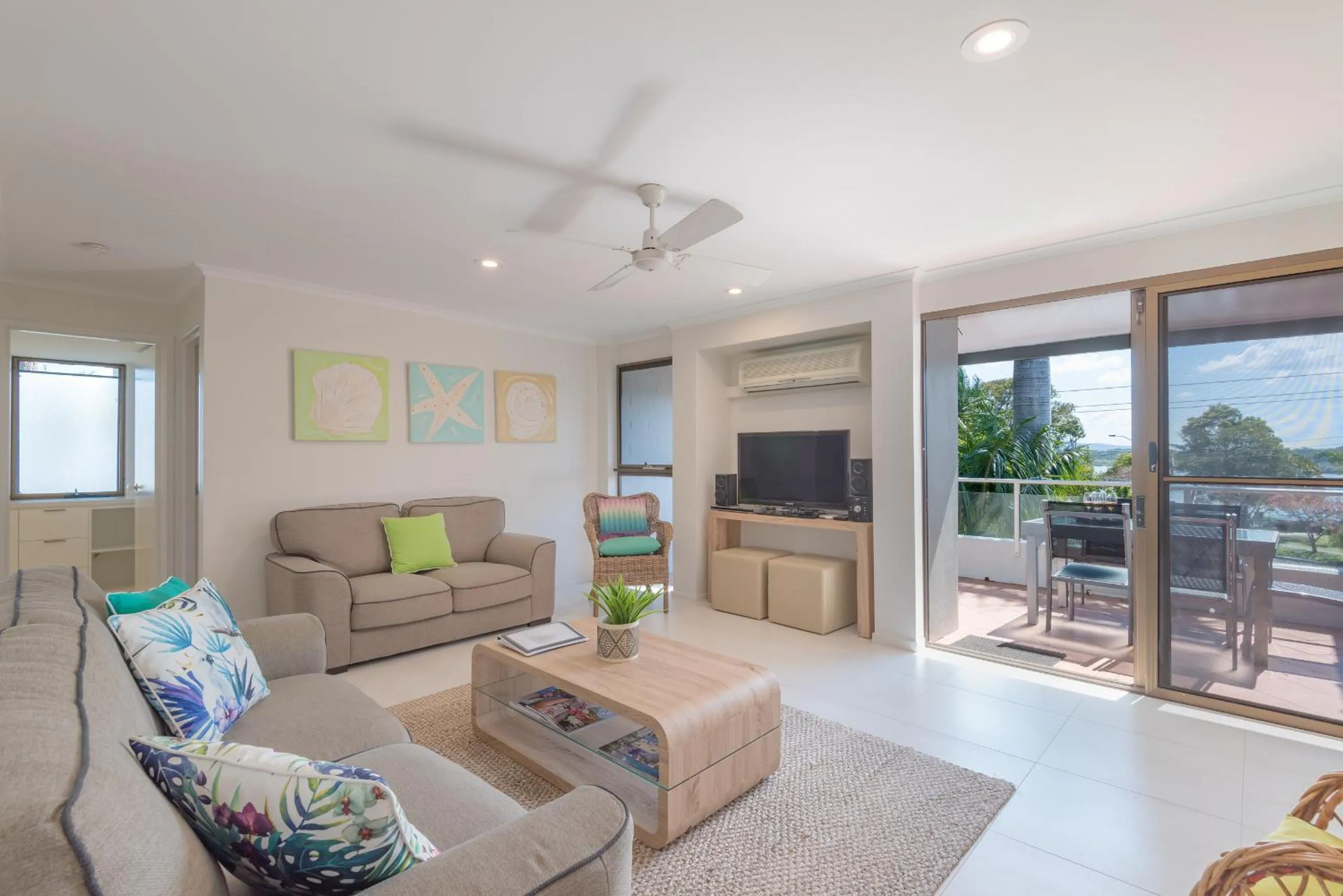 Living room in Munna Beach Apartments