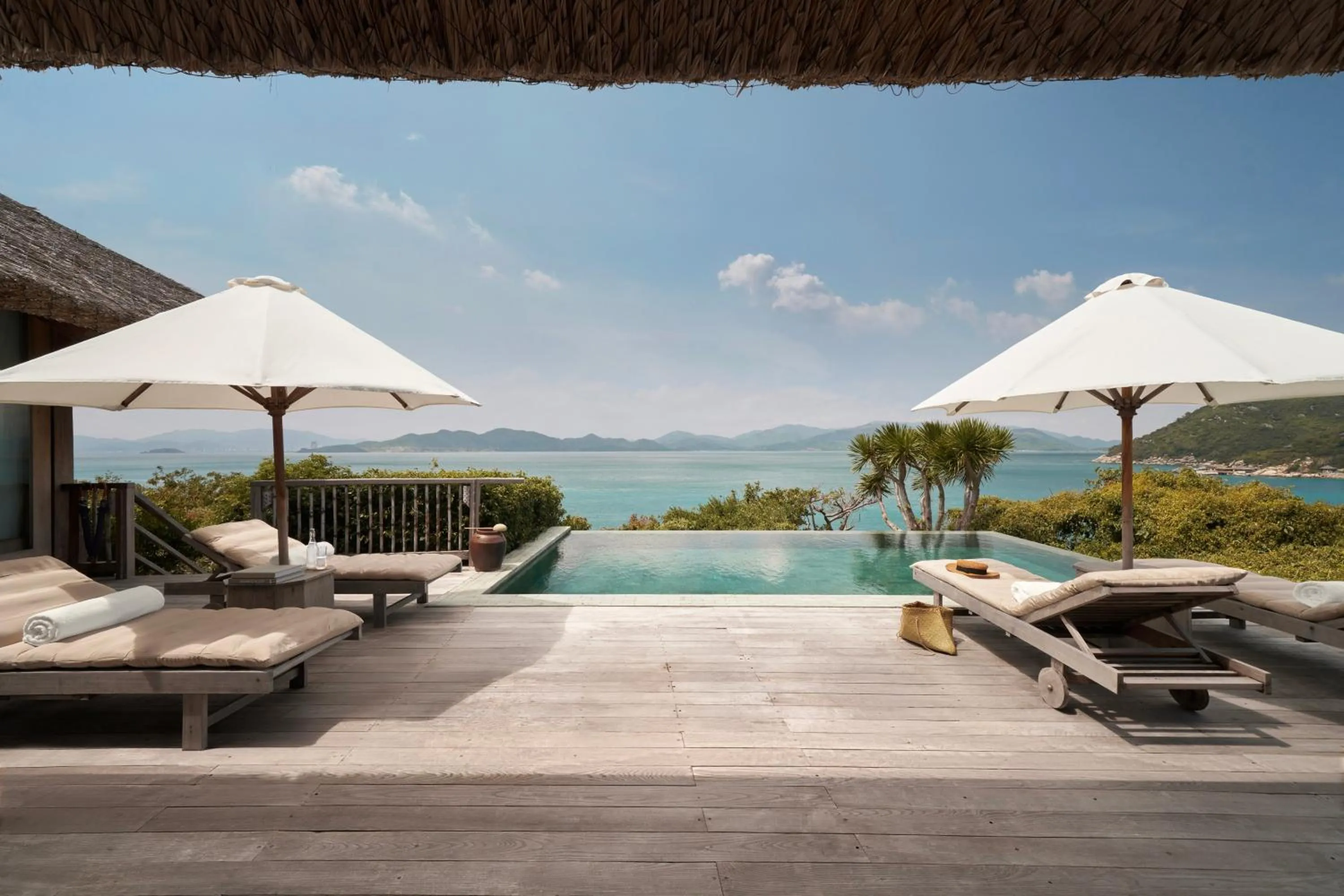 Balcony/Terrace in Six Senses Ninh Van Bay