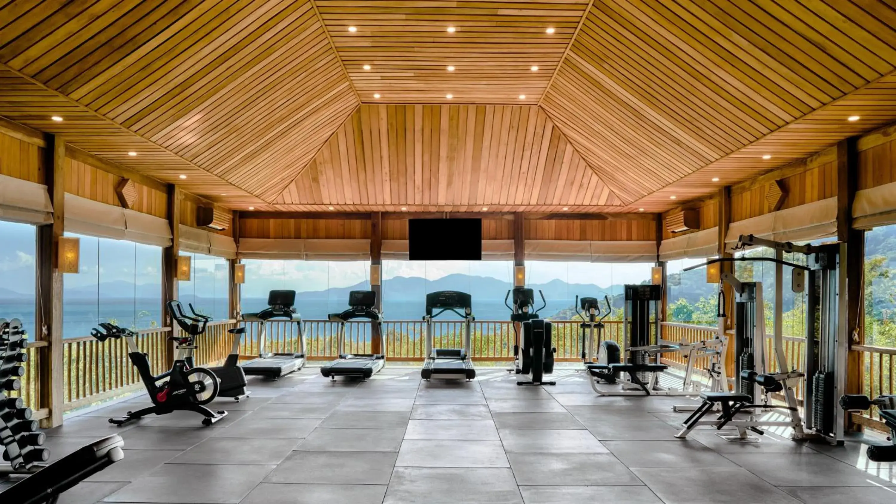 Fitness centre/facilities in Six Senses Ninh Van Bay Fitness centre/facilities in Six Senses Ninh Van Bay