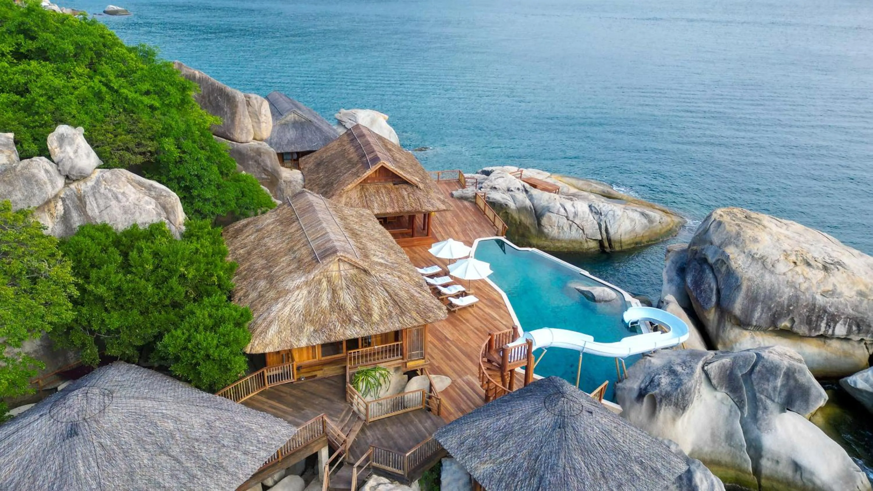 Sea view in Six Senses Ninh Van Bay