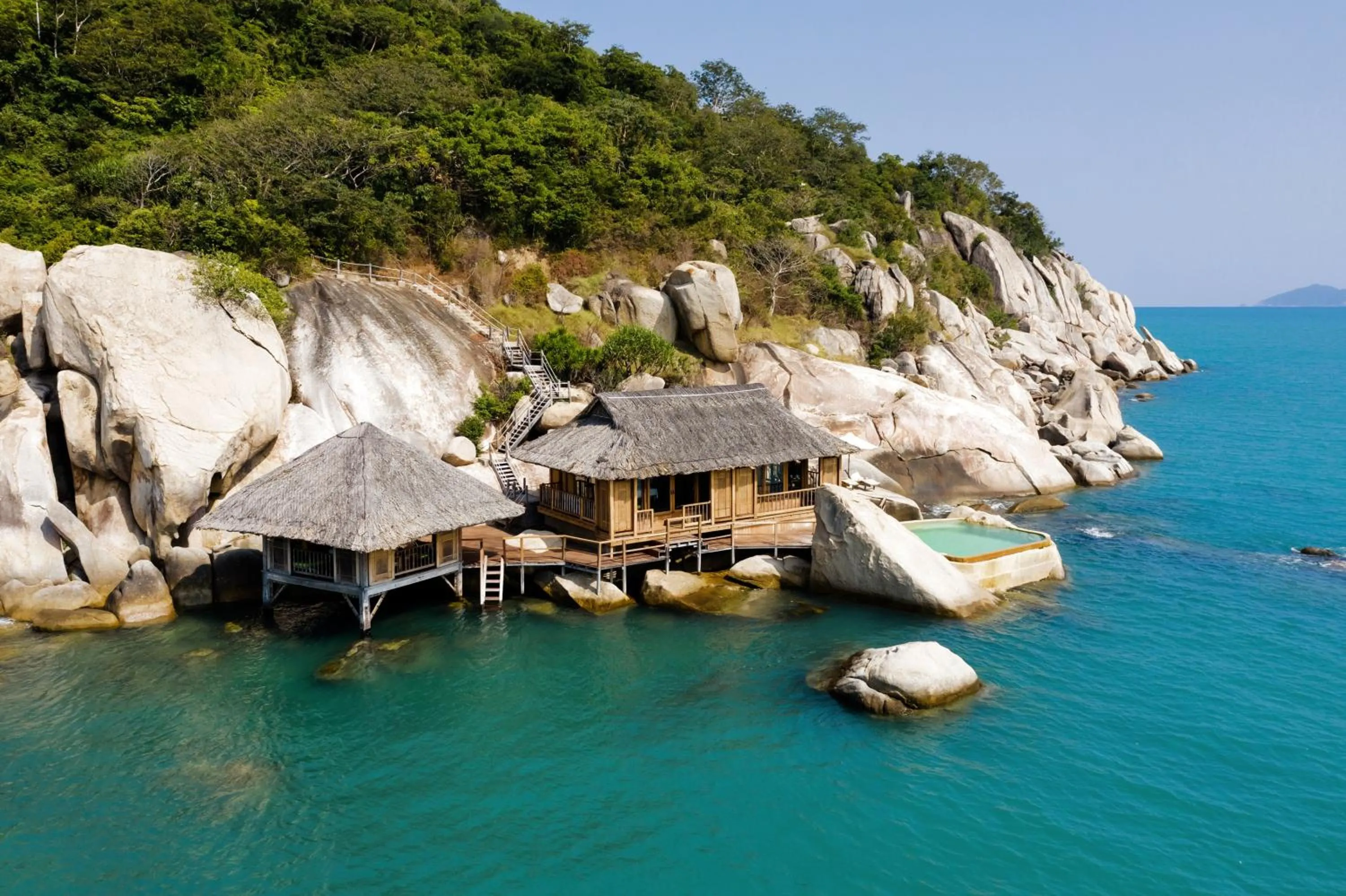 Sea view in Six Senses Ninh Van Bay