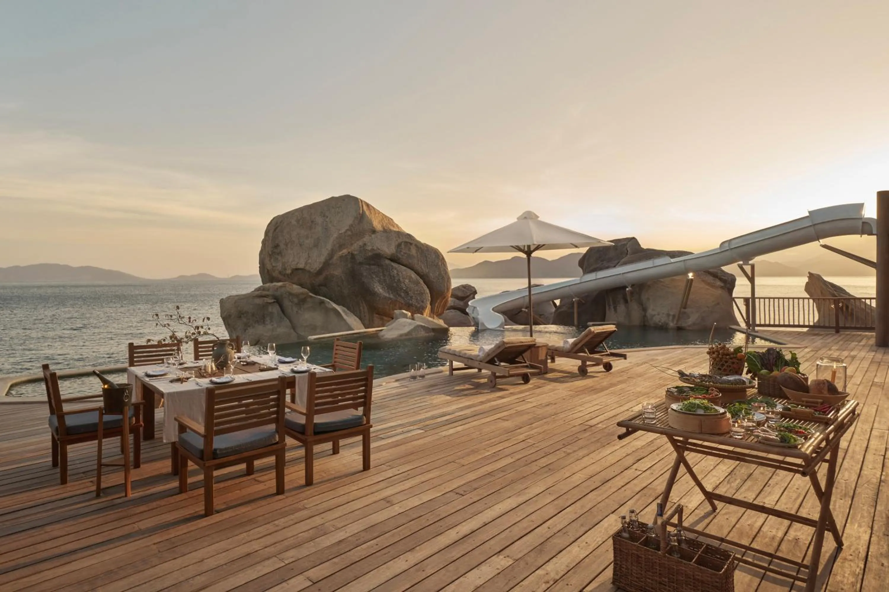 Balcony/Terrace in Six Senses Ninh Van Bay