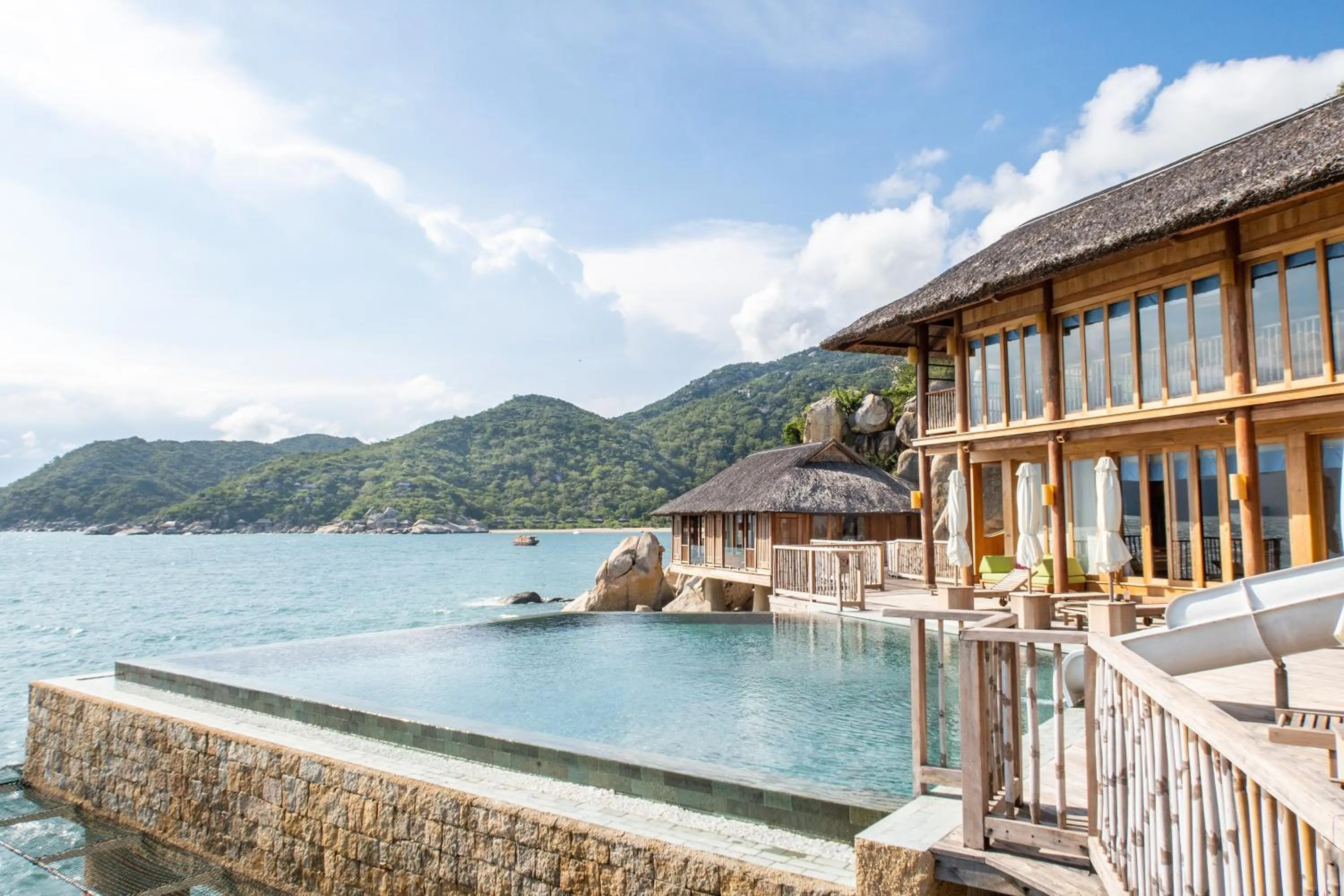 Natural landscape in Six Senses Ninh Van Bay