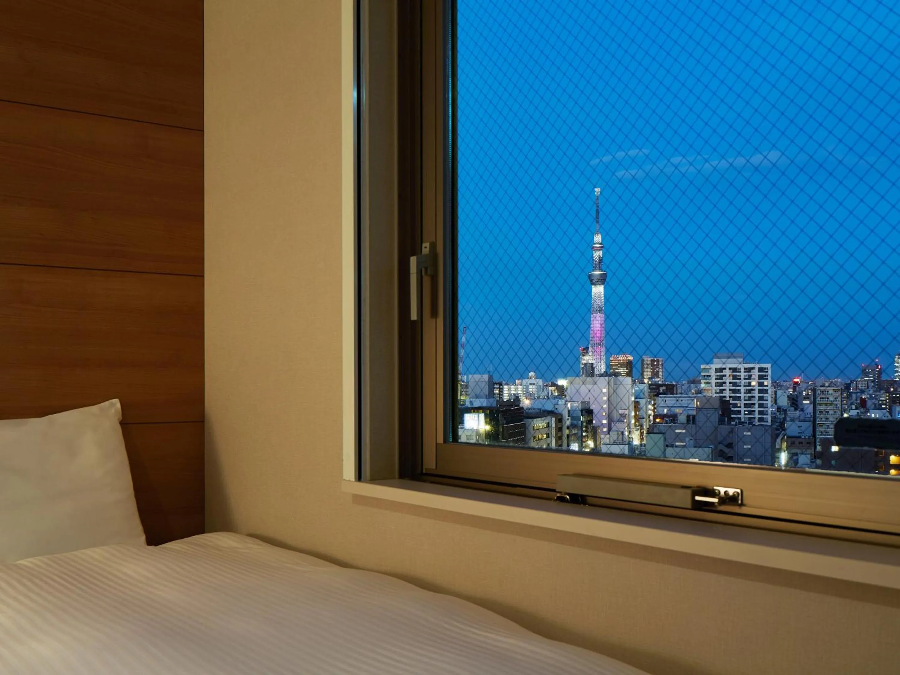 View (from property/room), Bed in Mitsui Garden Hotel Ueno
