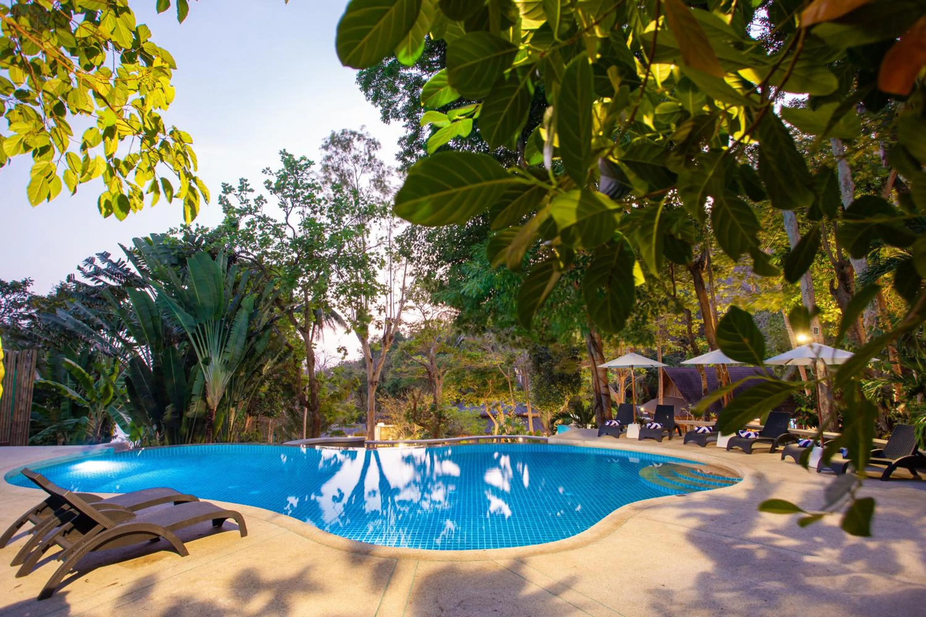 Swimming pool in Baan Krating Phuket Resort -SHA Plus