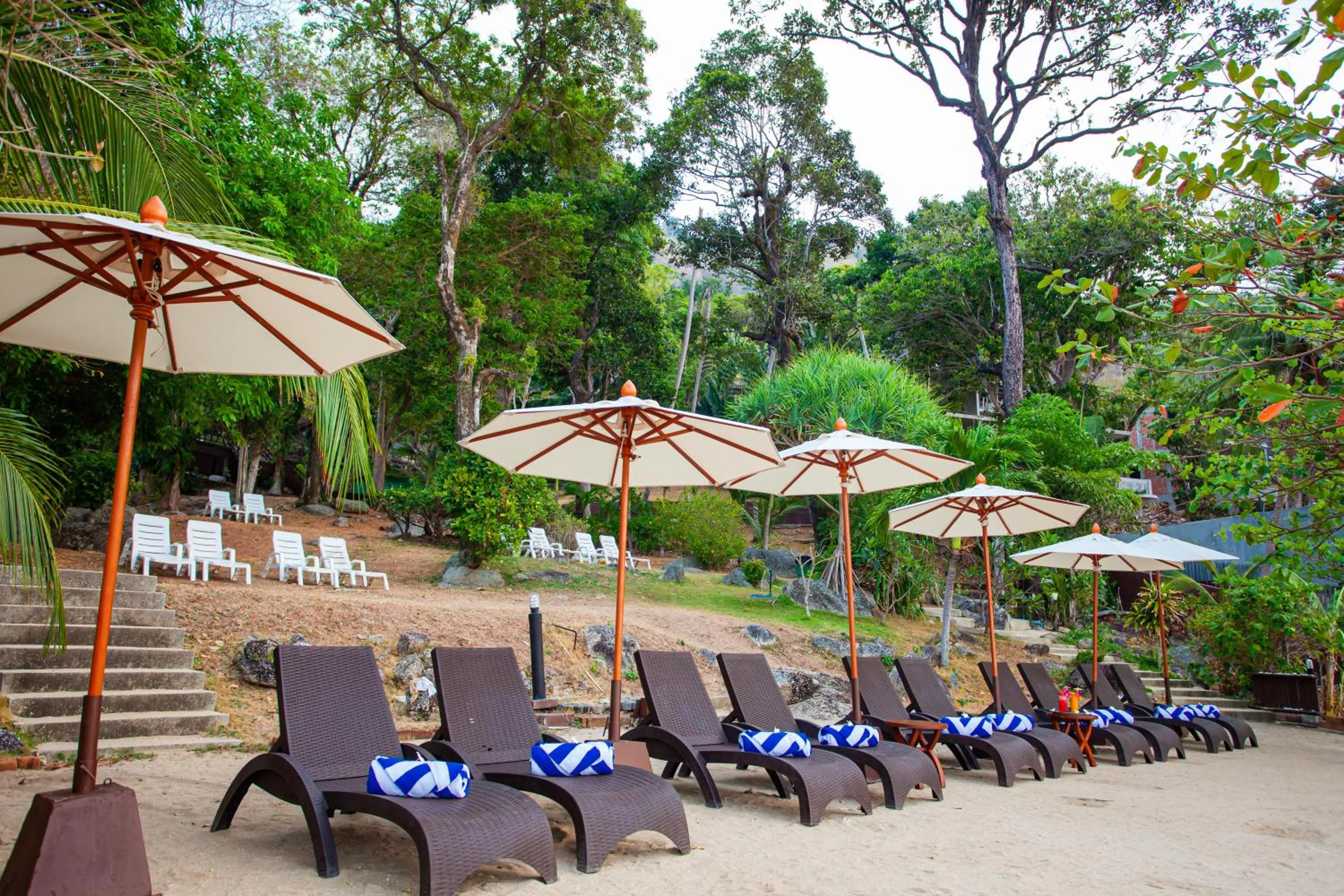 sunbed in Baan Krating Phuket Resort -SHA Plus