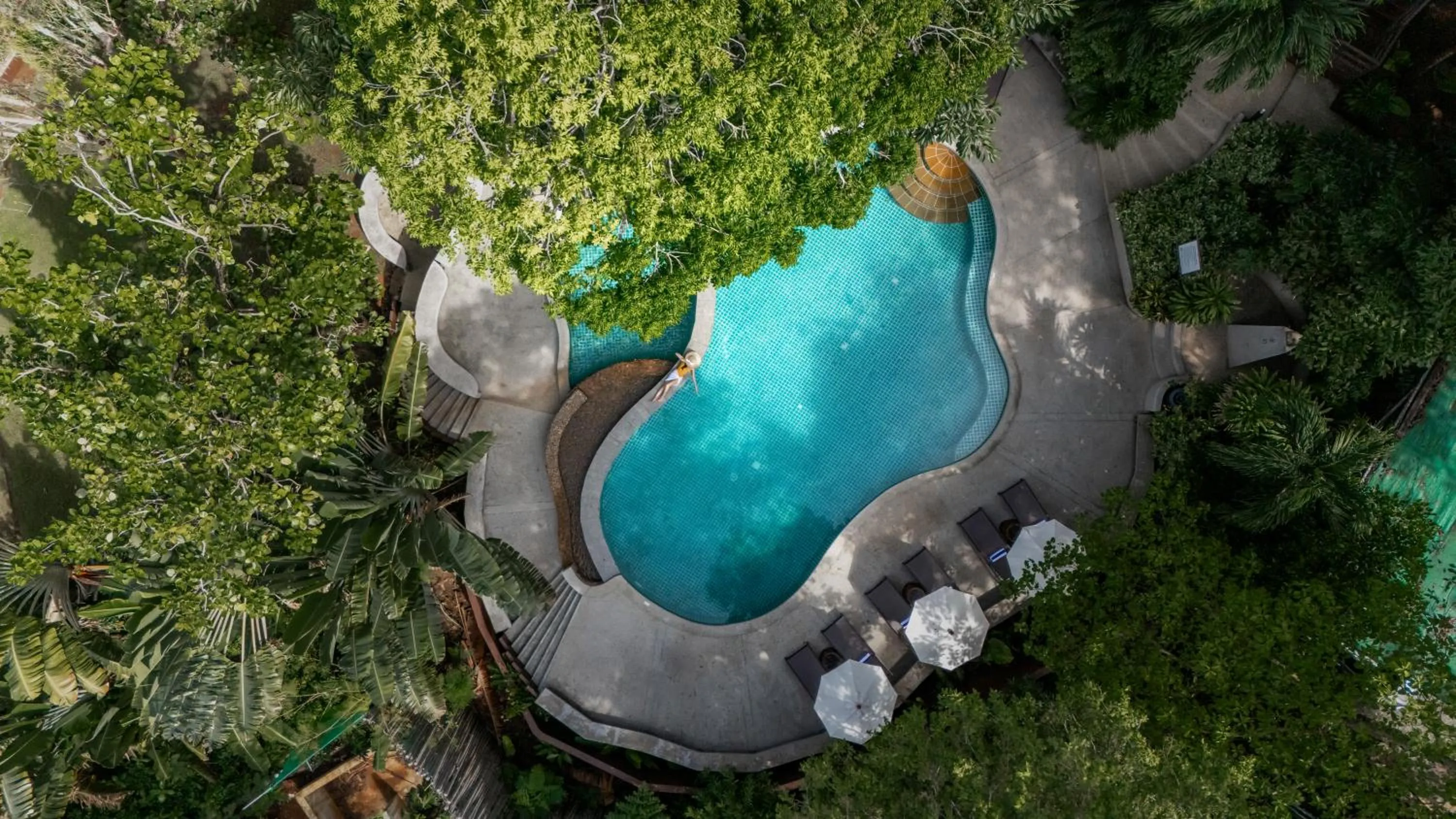 Swimming pool in Baan Krating Phuket Resort -SHA Plus