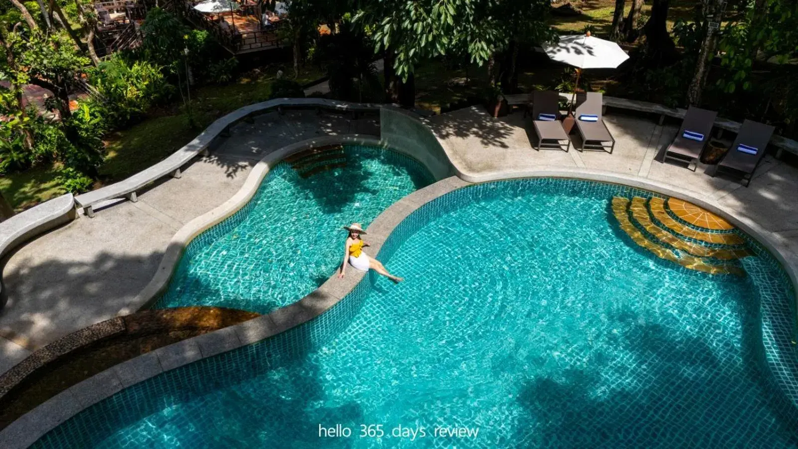 Swimming pool in Baan Krating Phuket Resort -SHA Plus Swimming pool in Baan Krating Phuket Resort -SHA Plus