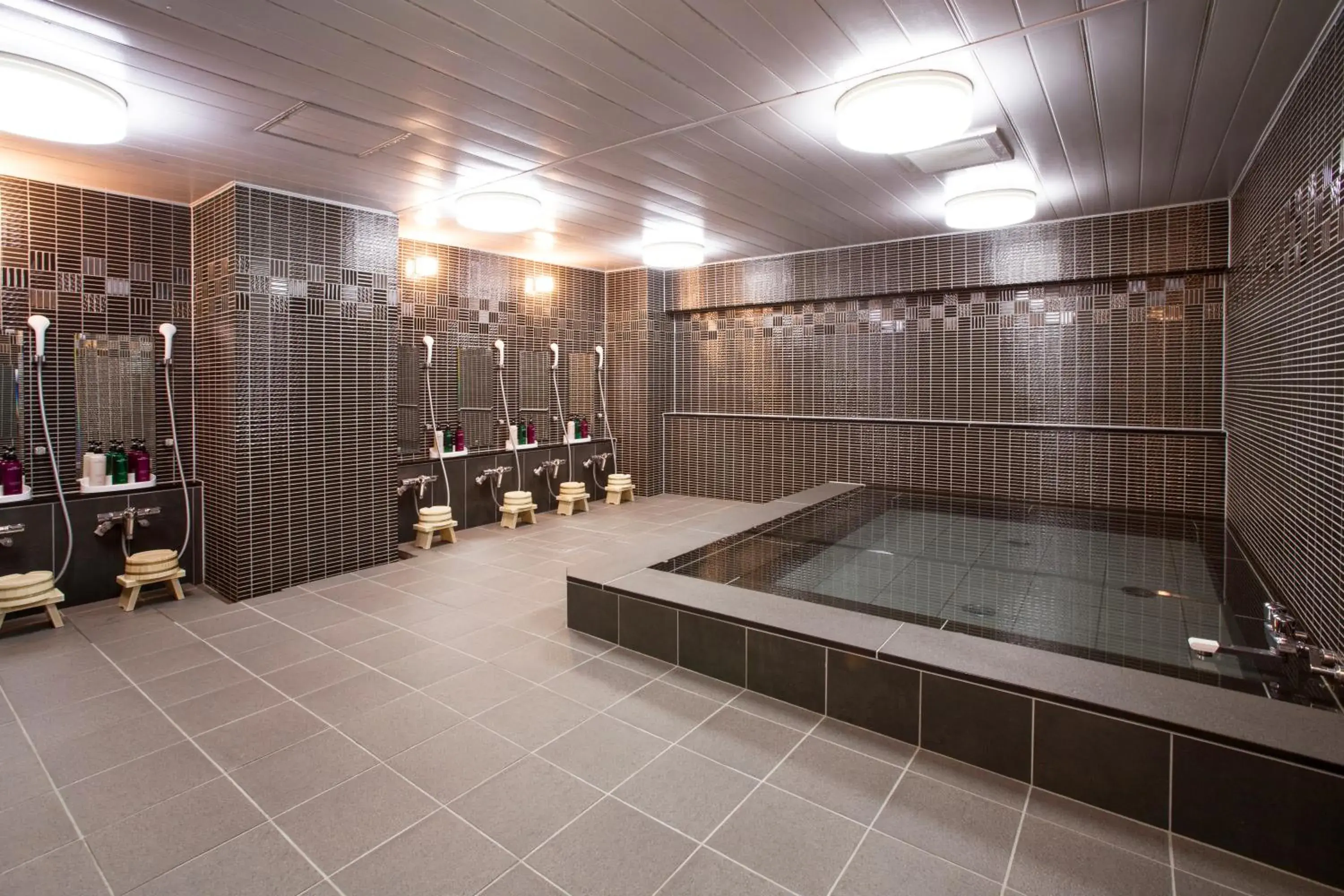 Public Bath in Ryokan Hirashin Kyoto