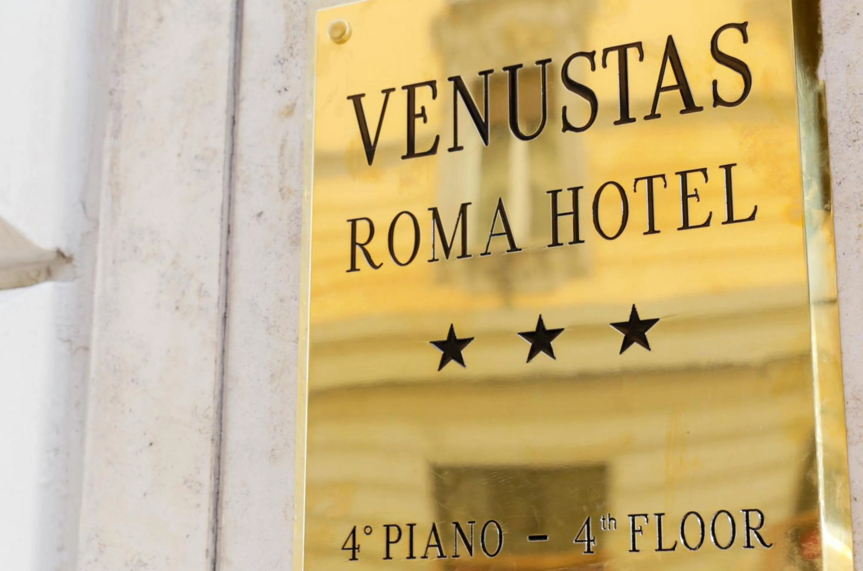 Property logo or sign in Venustas Roma Hotel