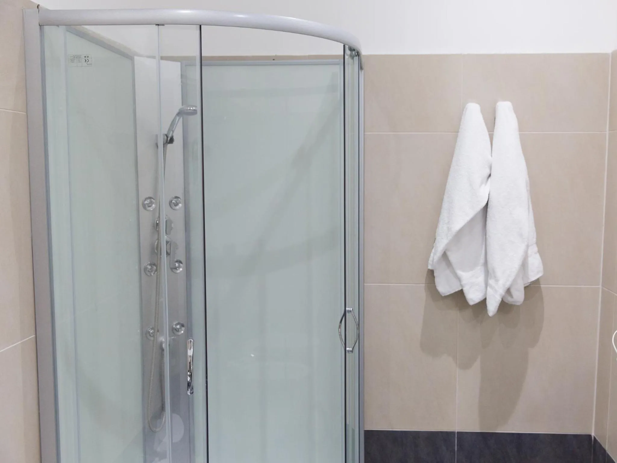 Shower in Venustas Roma Hotel