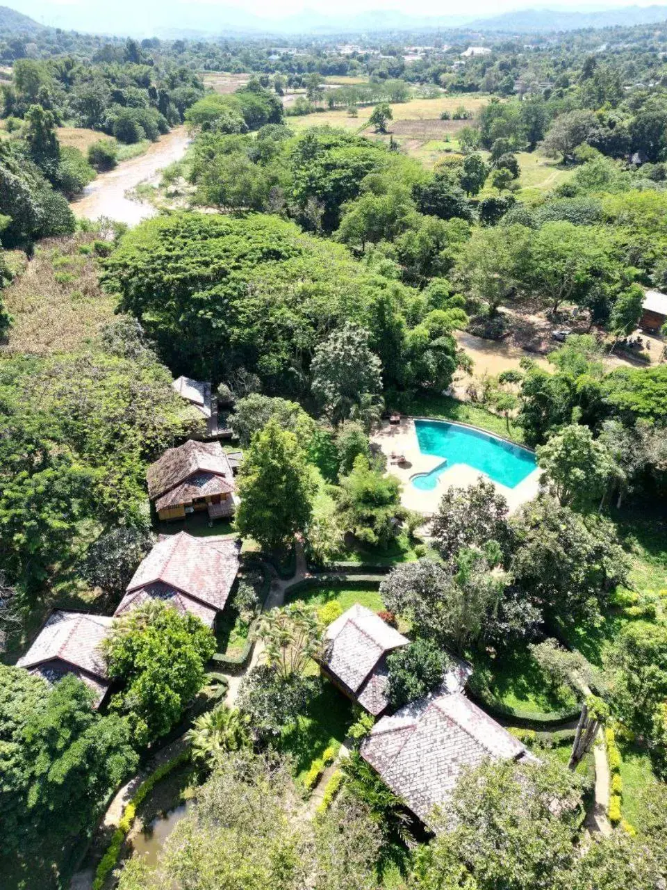 Swimming pool in Baan Krating Pai Resort - SHA Plus Swimming pool in Baan Krating Pai Resort - SHA Plus