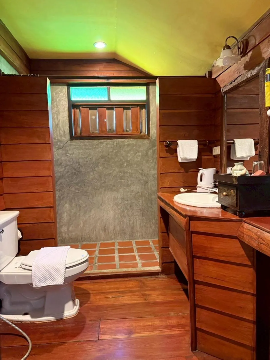 Bathroom in Baan Krating Pai Resort - SHA Plus