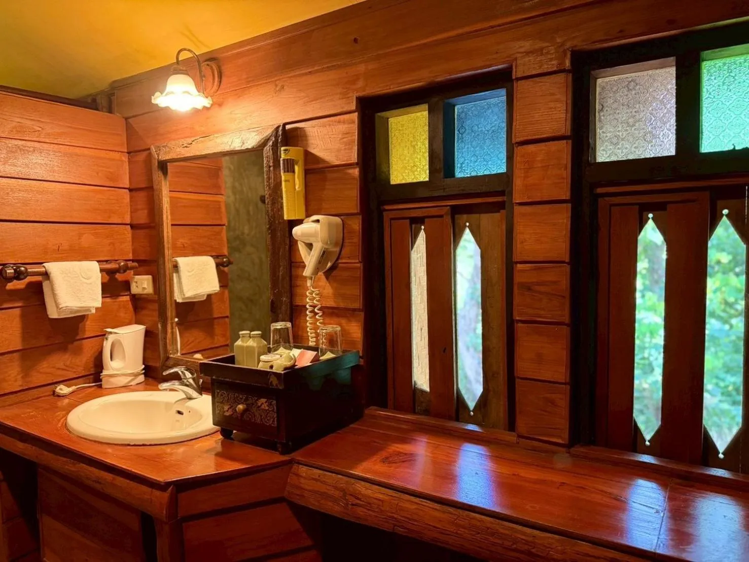Bathroom in Baan Krating Pai Resort - SHA Plus