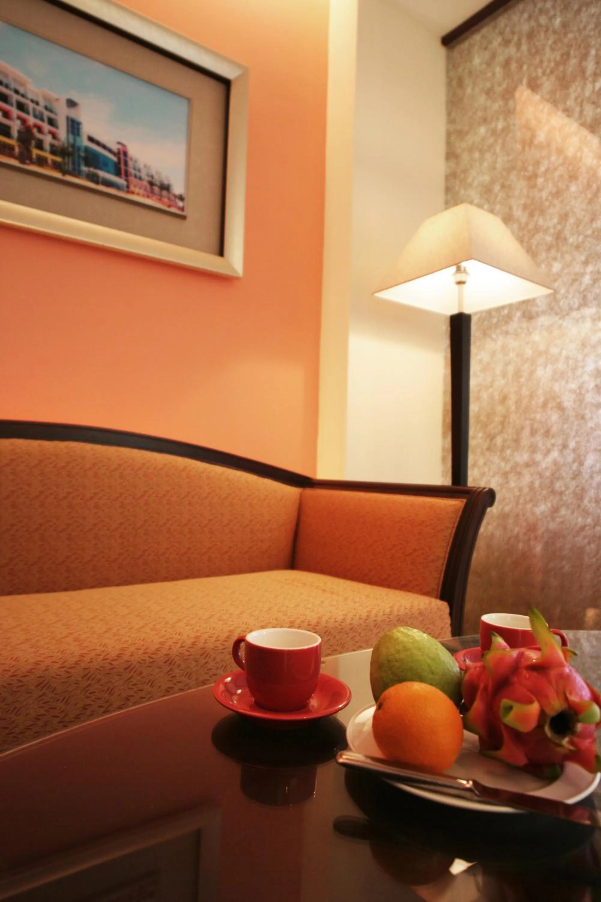 Seating area in Chateau Beach Resort Kenting