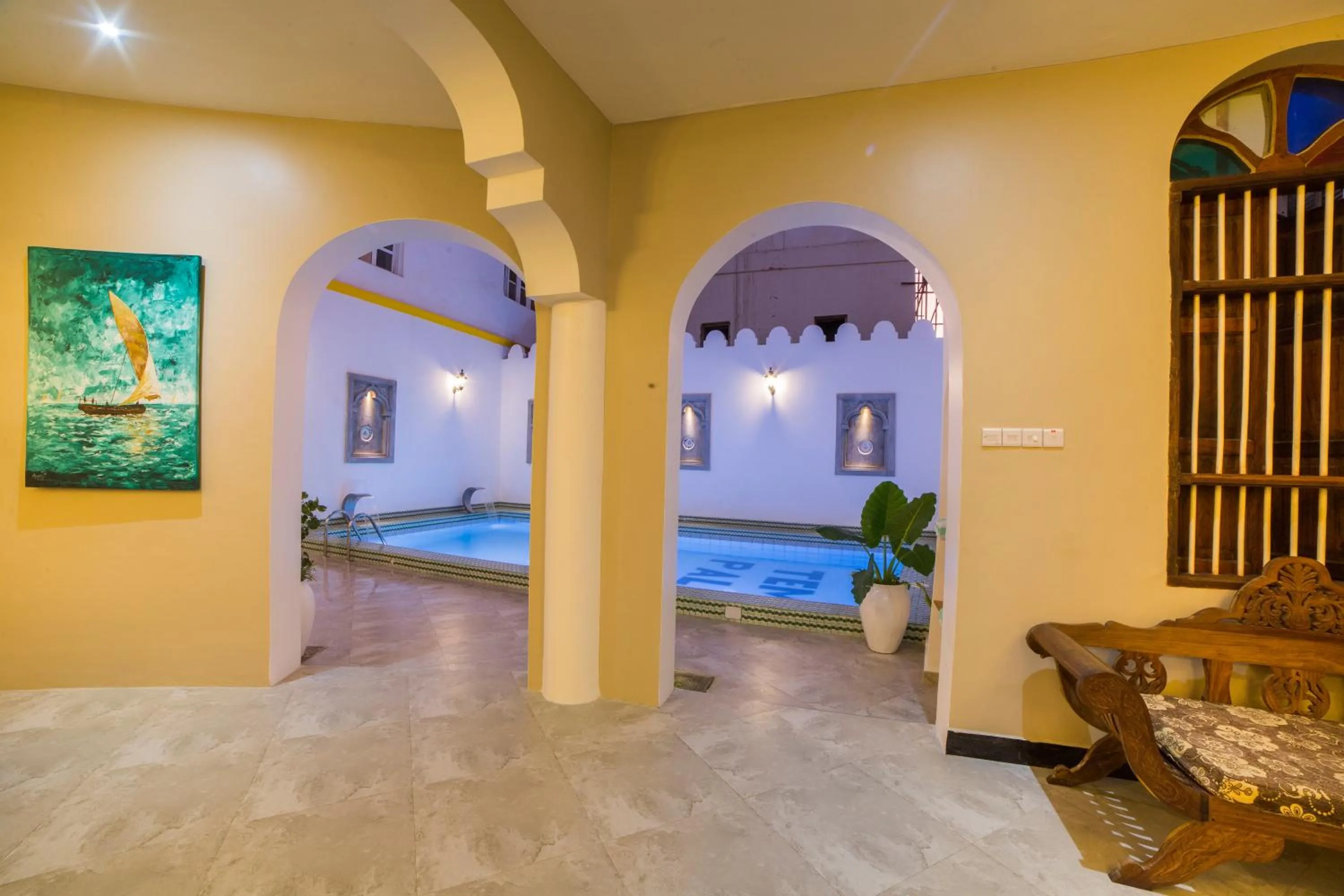 Property building in Tembo Palace Hotel