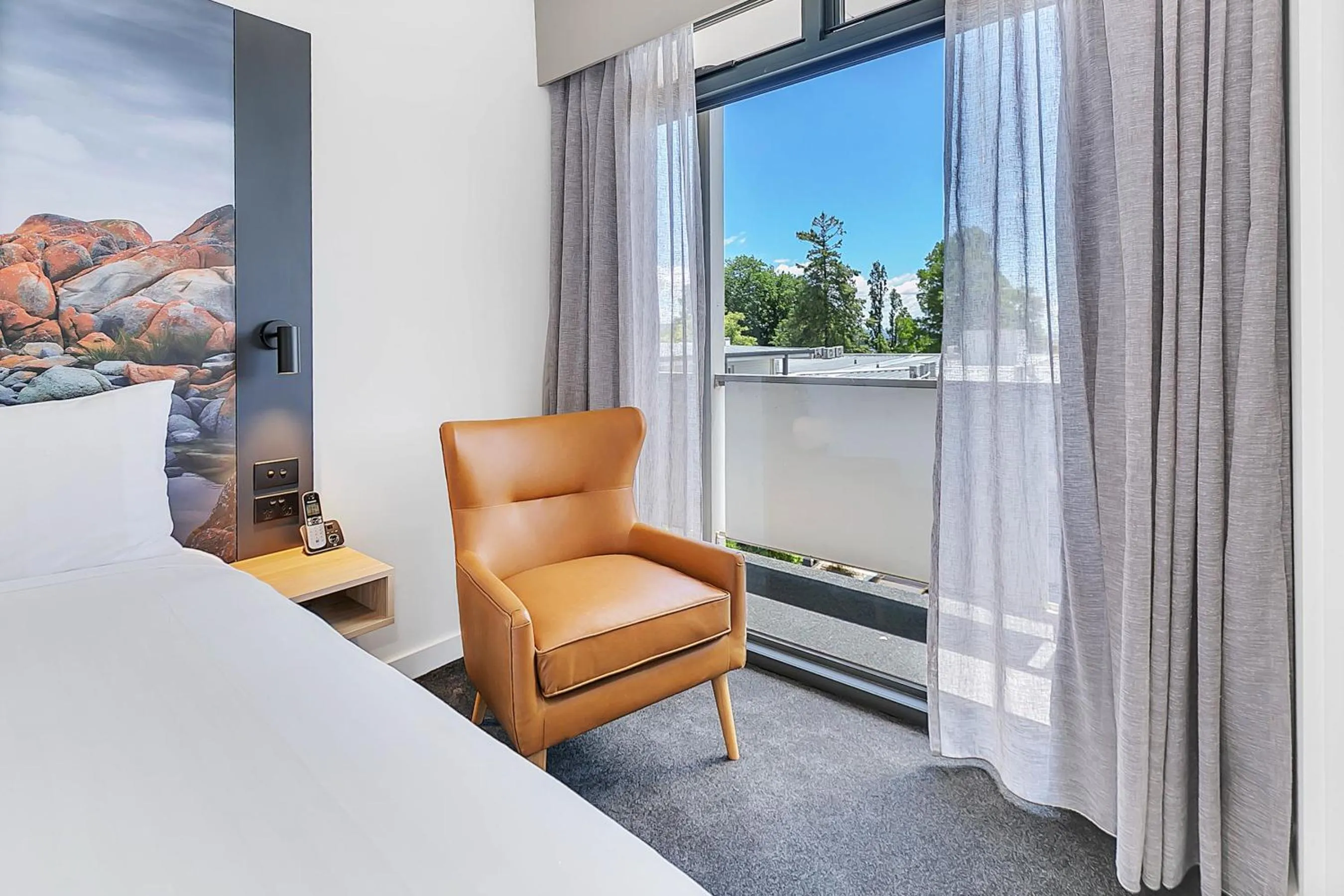 Seating area in Hotel Launceston