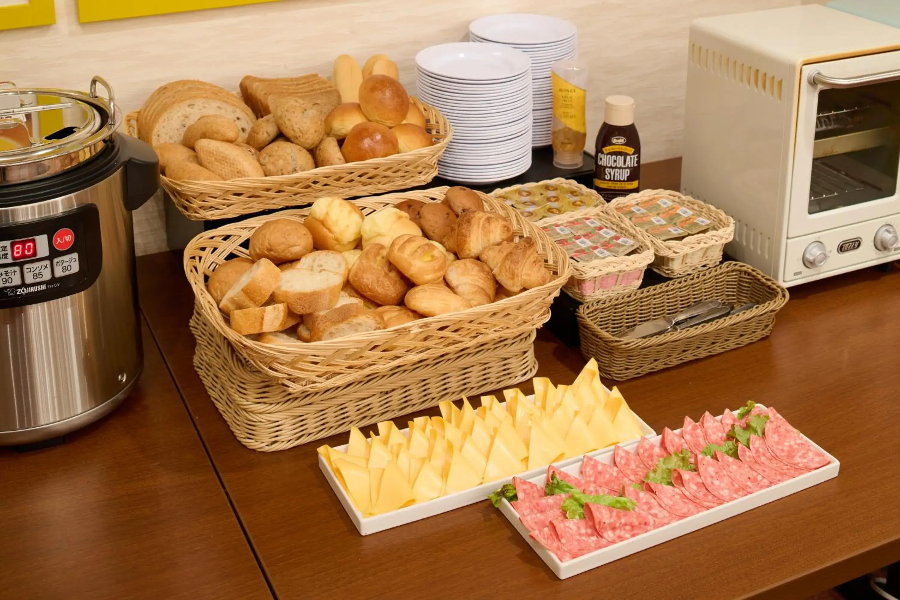 Buffet breakfast in Smile Hotel Kyoto Shijo Buffet breakfast in Smile Hotel Kyoto Shijo