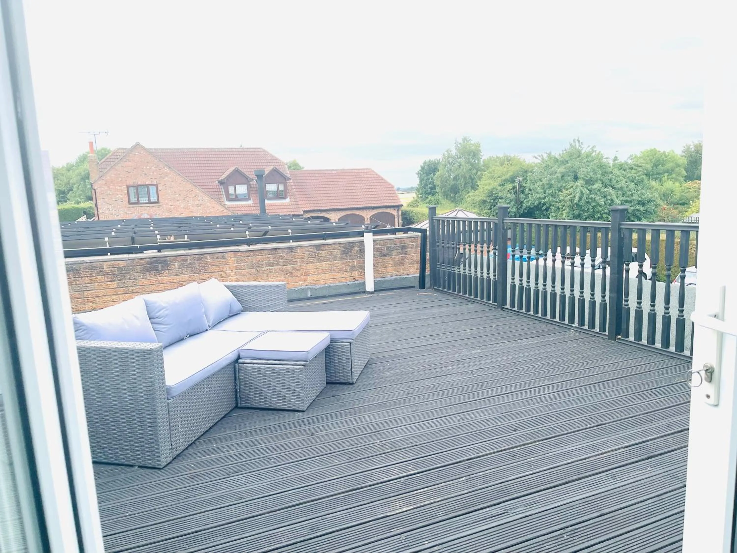 Balcony/Terrace in The Railway Inn