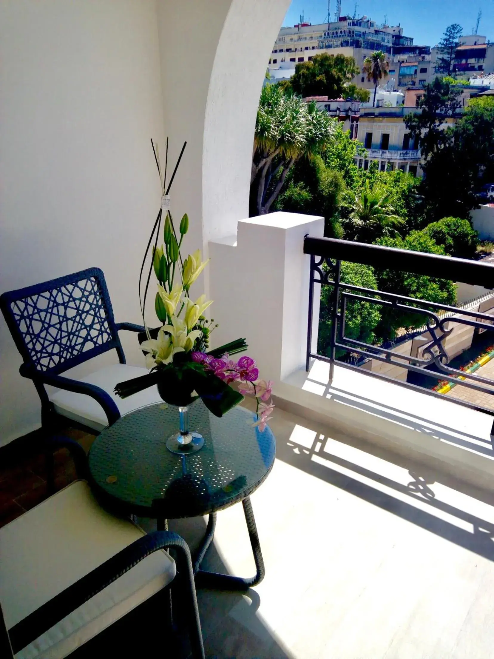Balcony/Terrace in Fredj Hotel