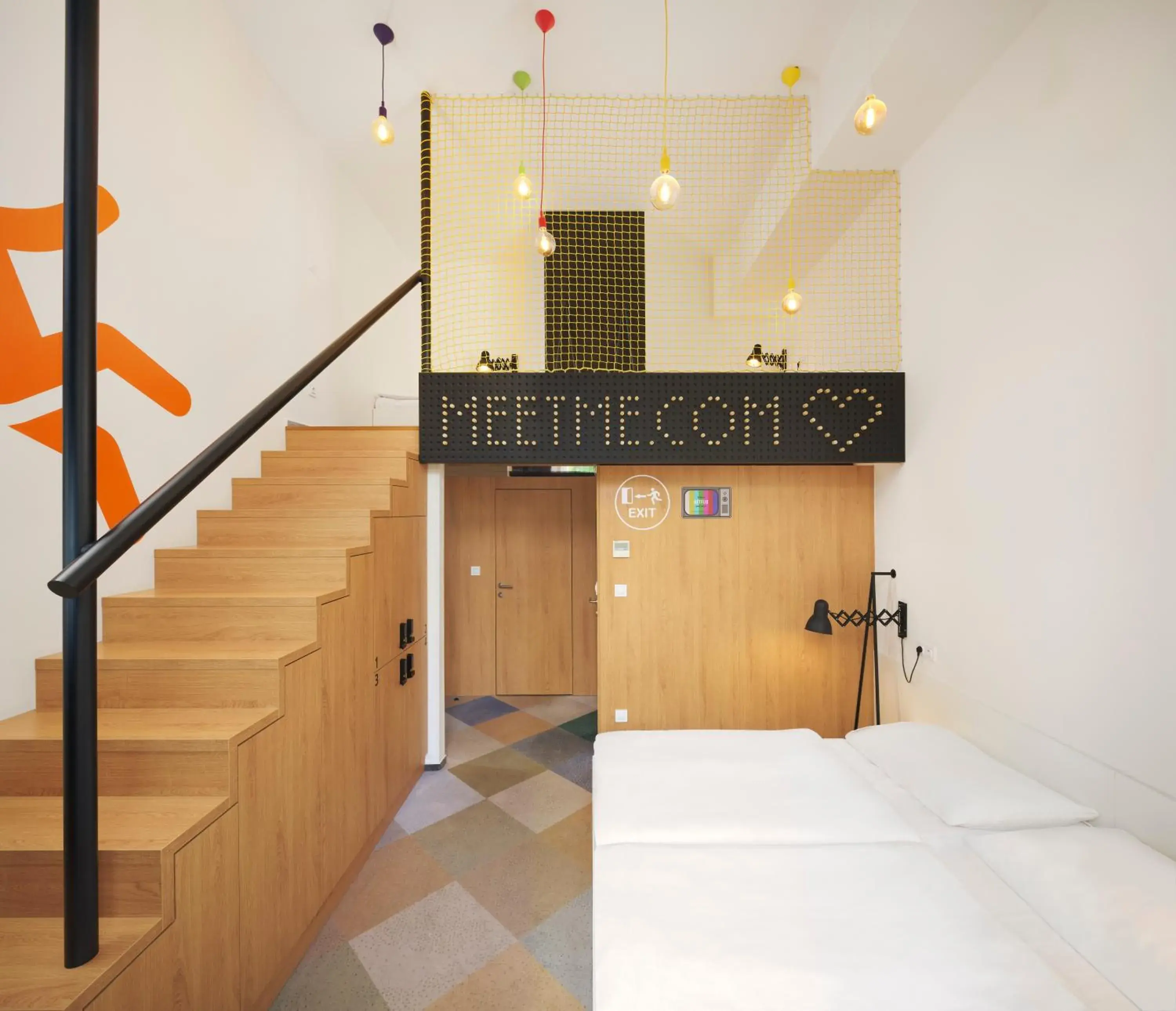 Duplex Quadruple Room in MeetMe23 Duplex Quadruple Room in MeetMe23