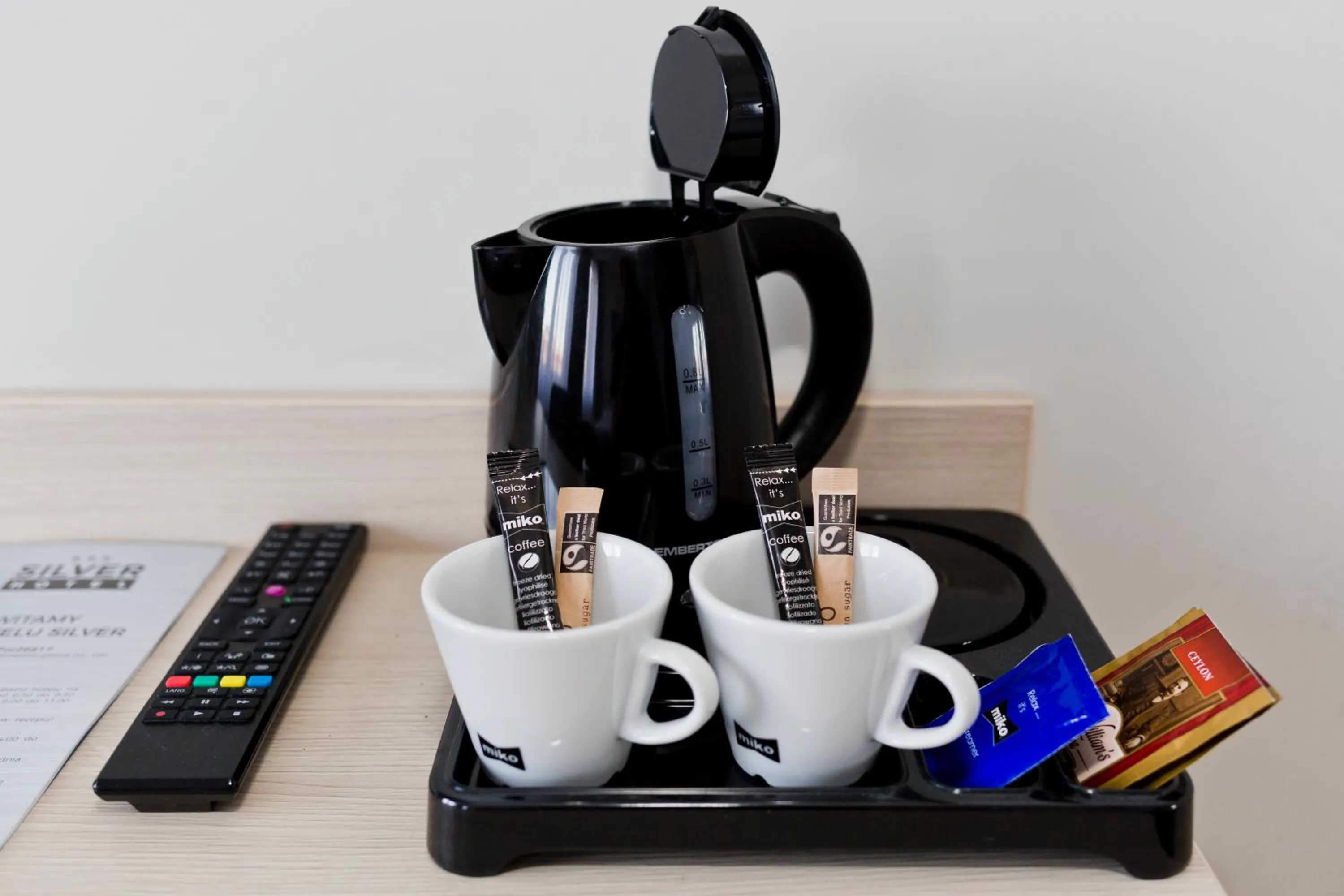 Coffee/tea facilities in Hotel Silver