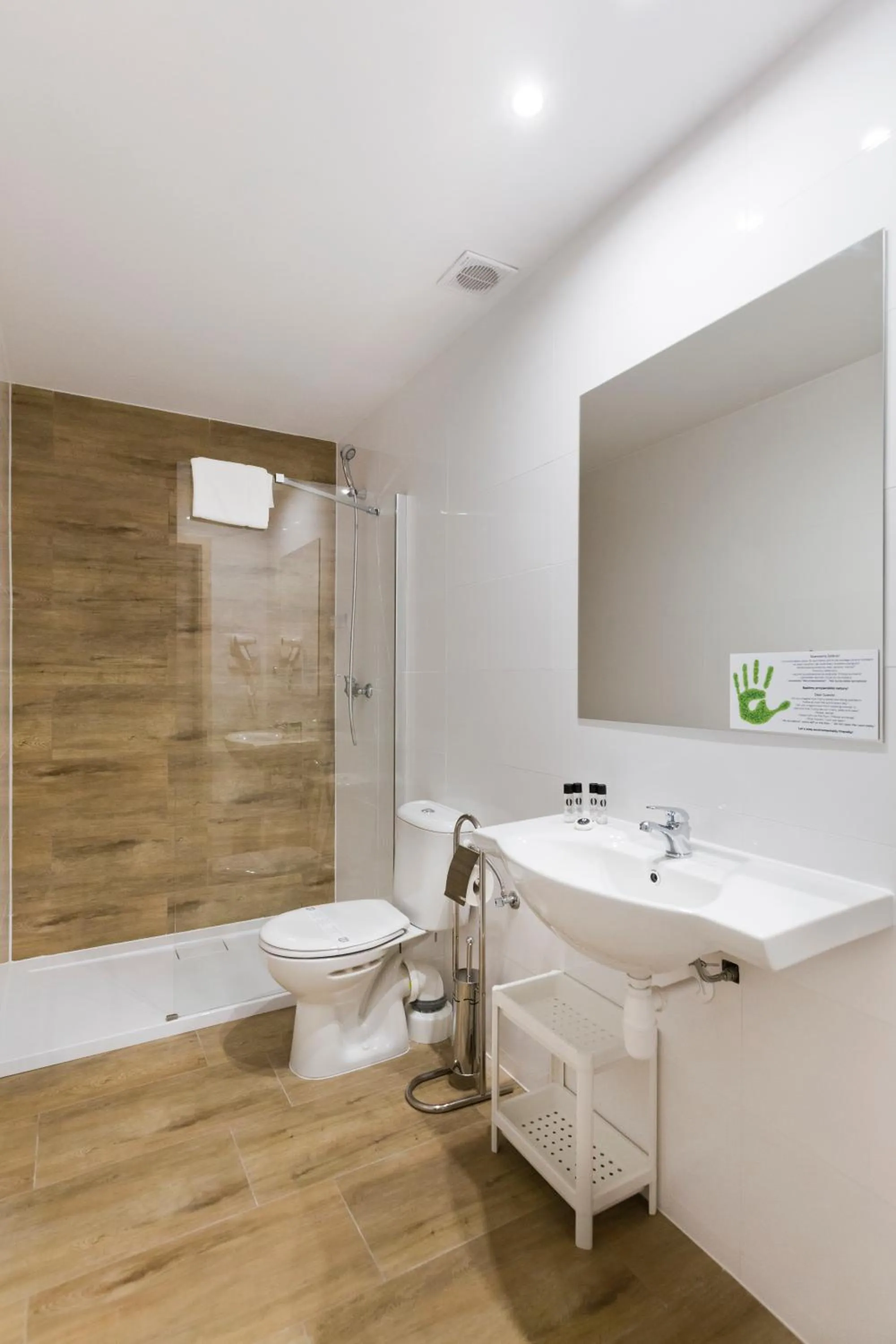 Shower in Hotel Silver