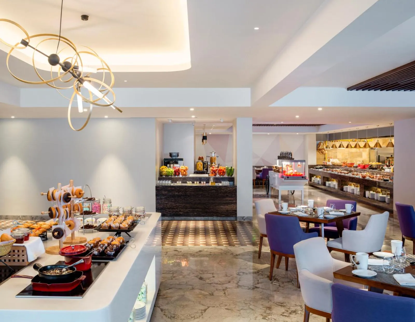 Breakfast in Le Meridien Goa, Calangute