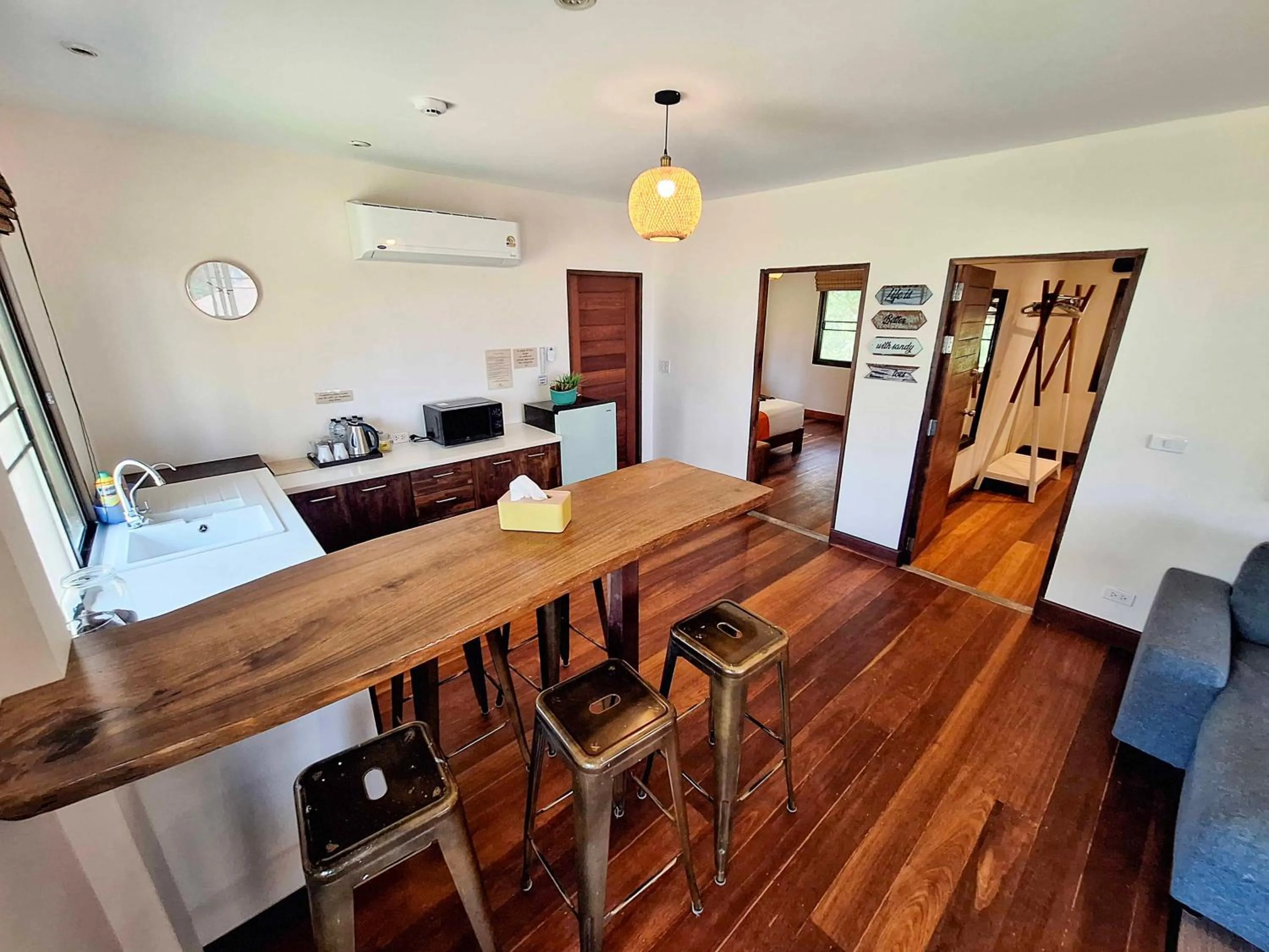 Kitchen or kitchenette in Baan Manali Resort