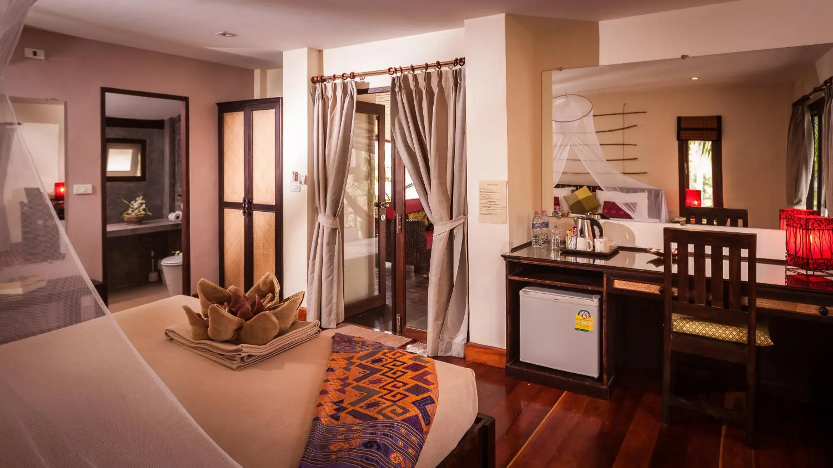 Bed in Baan Manali Resort Bed in Baan Manali Resort