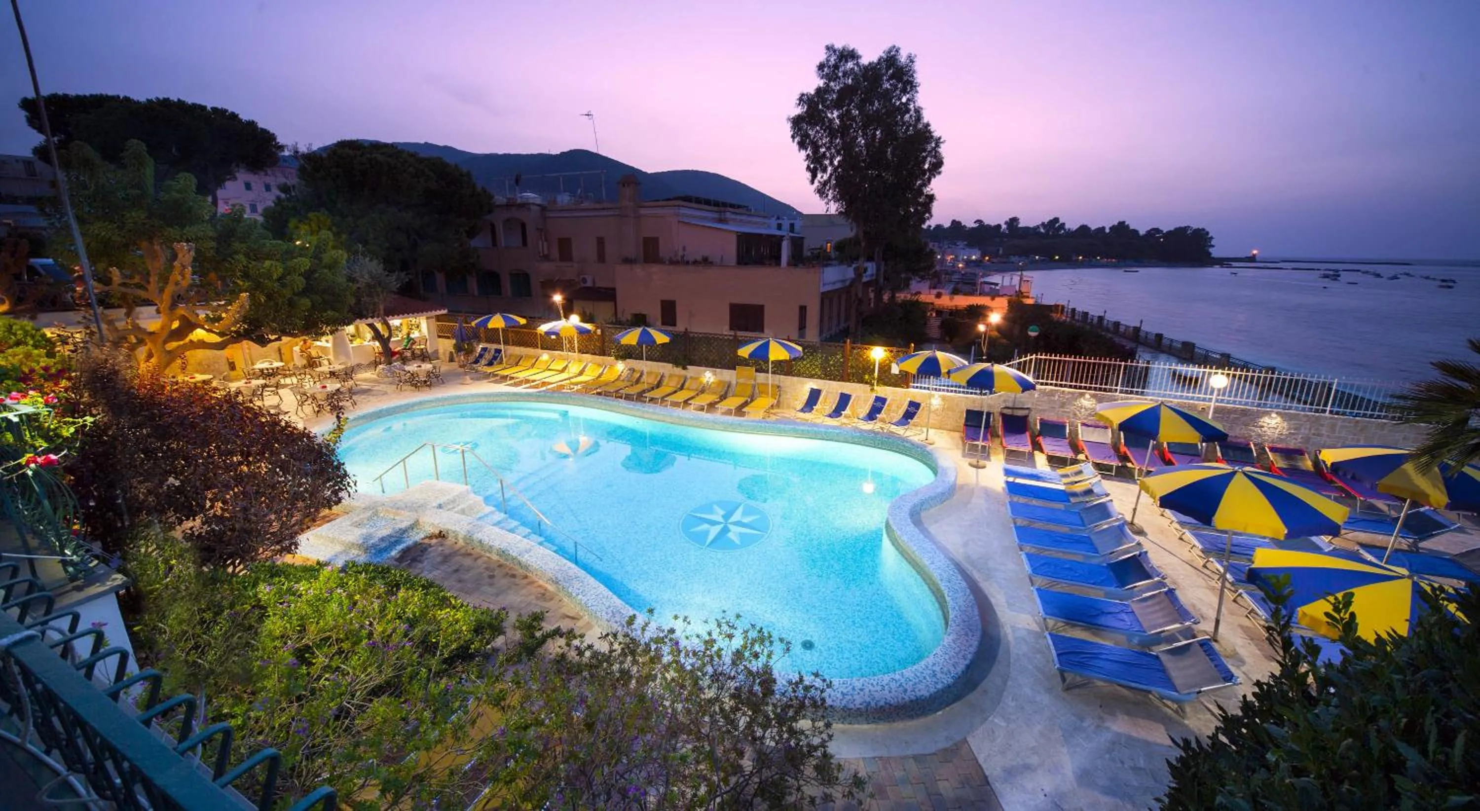 Pool view in Hotel Ambasciatori