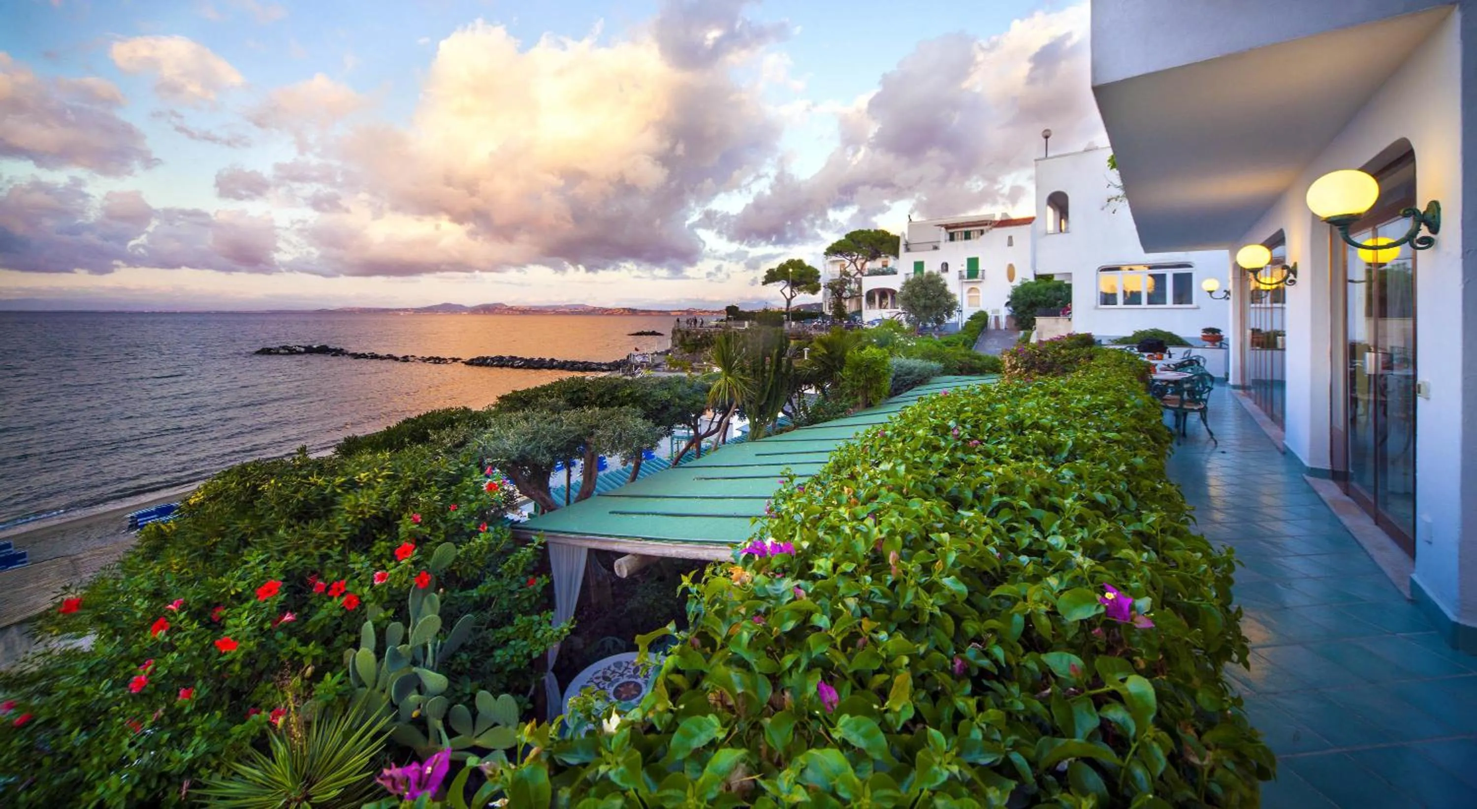 Patio in Hotel Ambasciatori