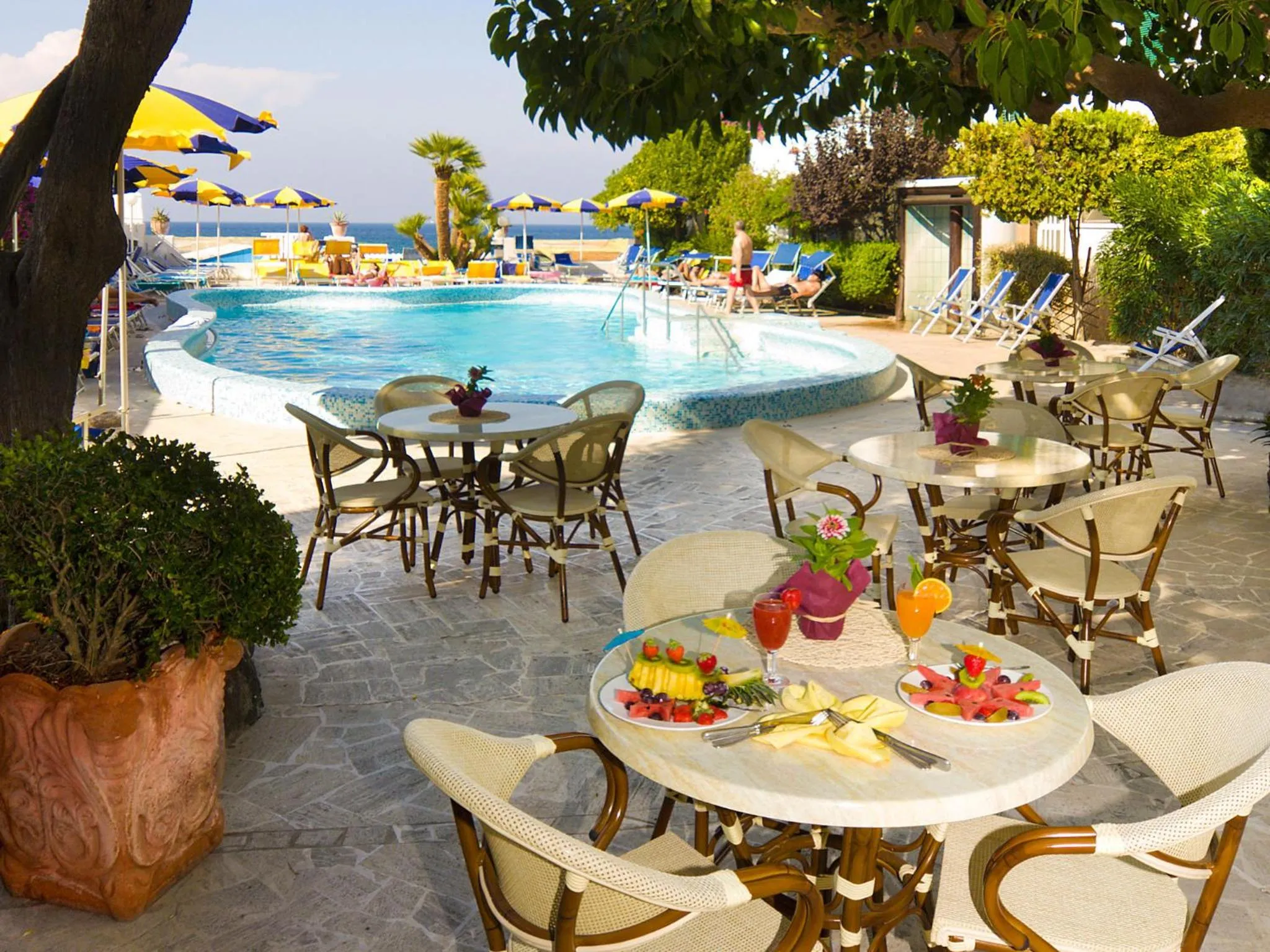 Balcony/Terrace in Hotel Ambasciatori