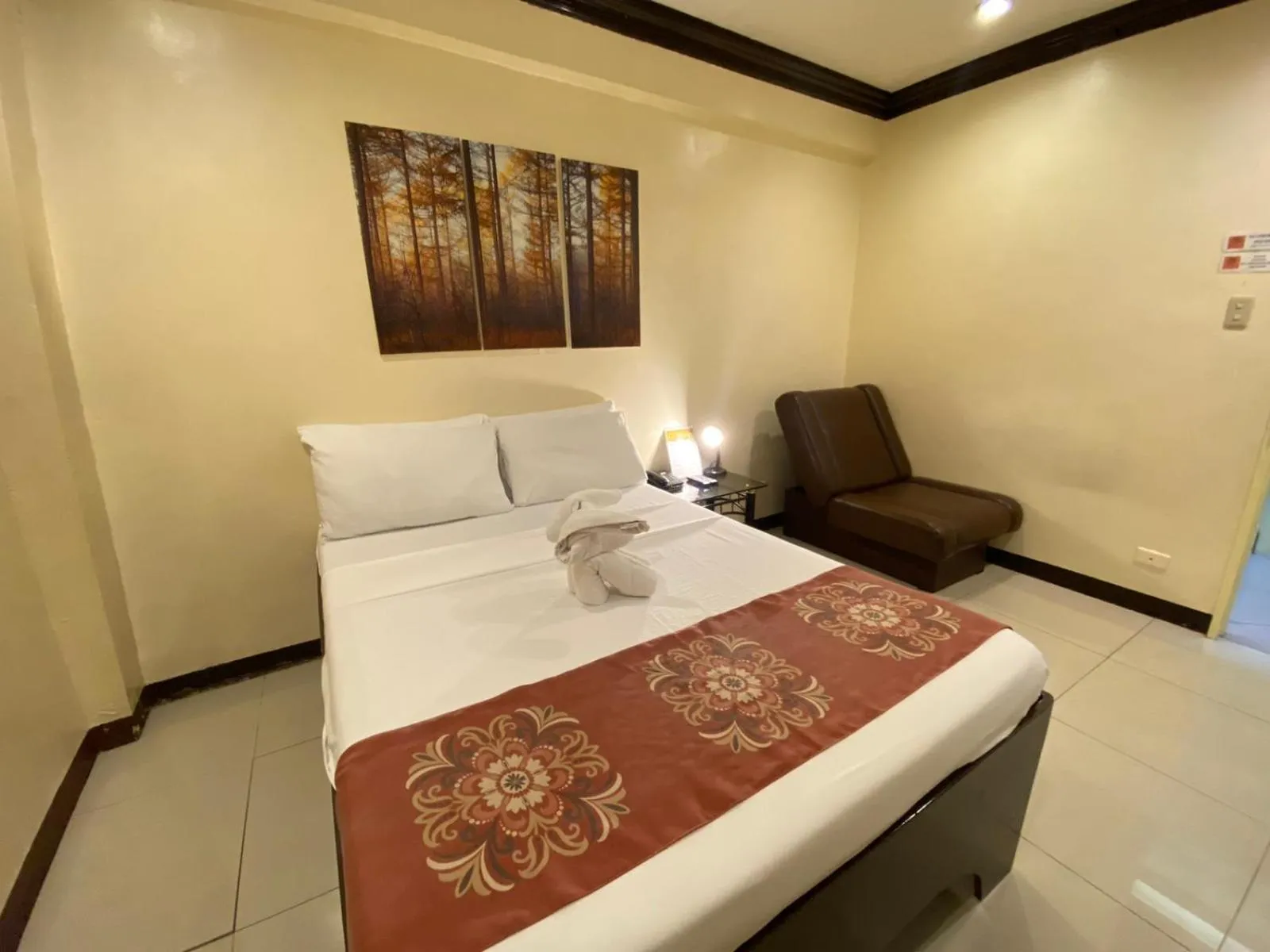 Bed in Stone House Quezon City