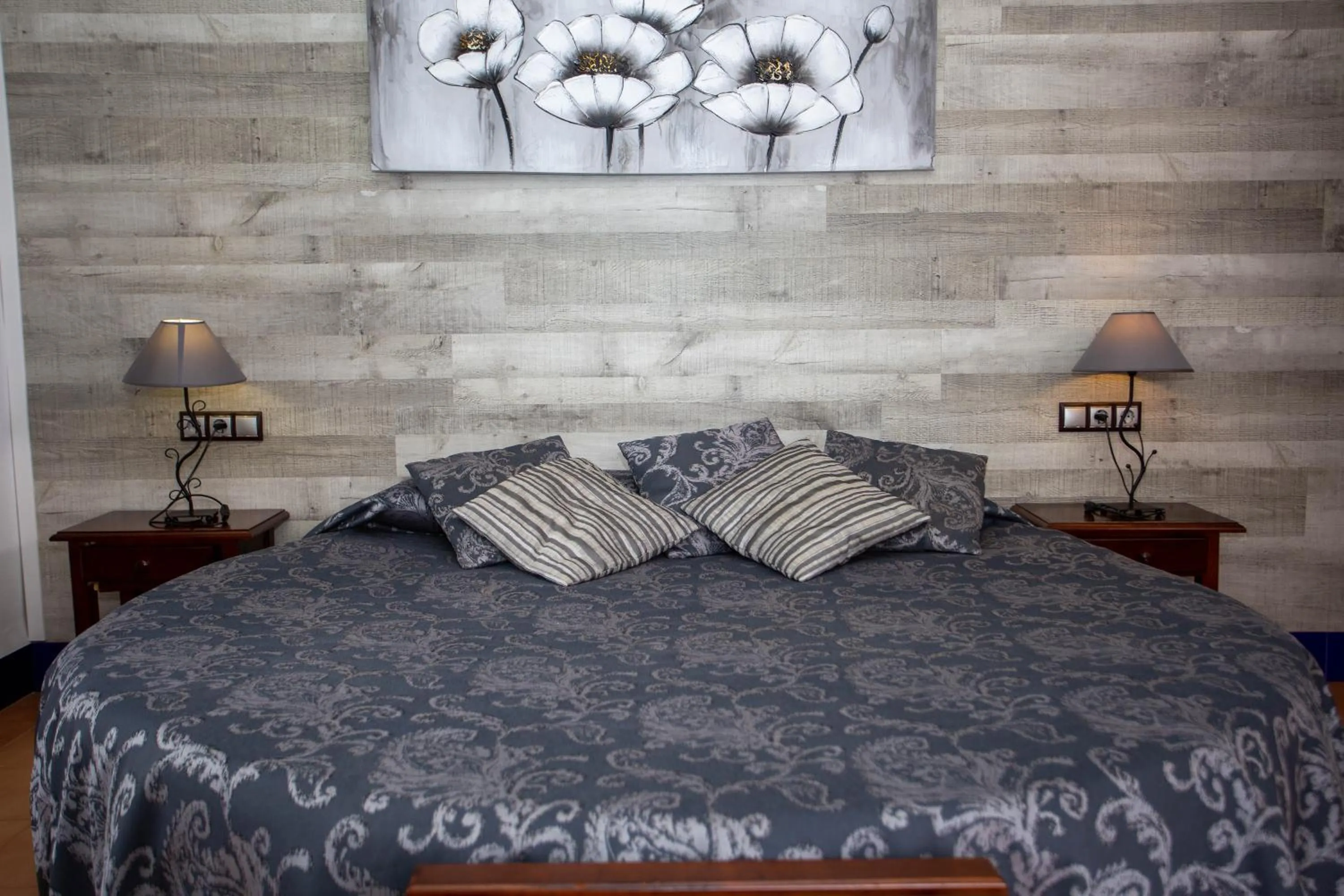 Decorative detail, Bed in Caserio de Iznájar