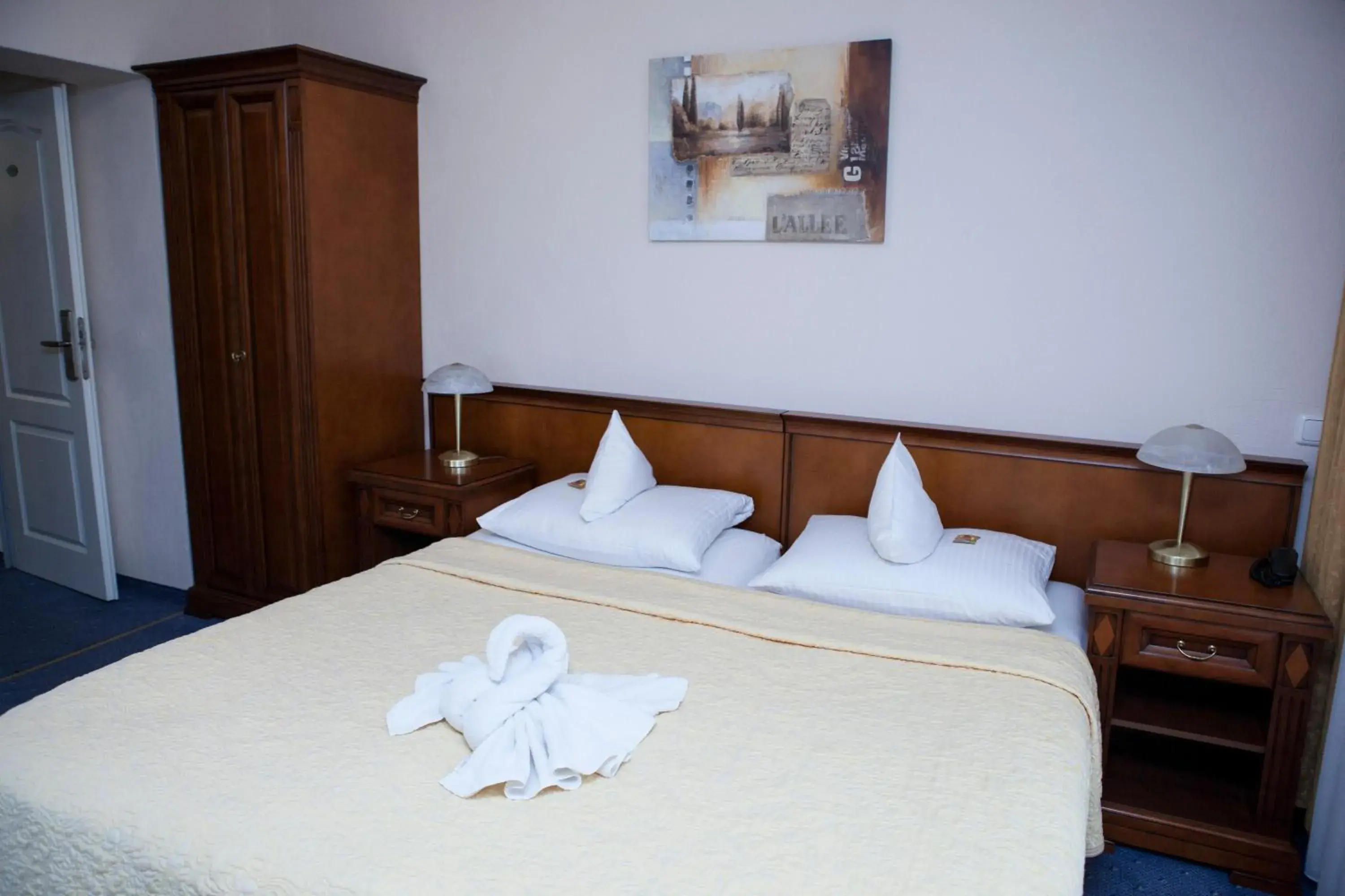 Bed in Hotel Baden Bed in Hotel Baden