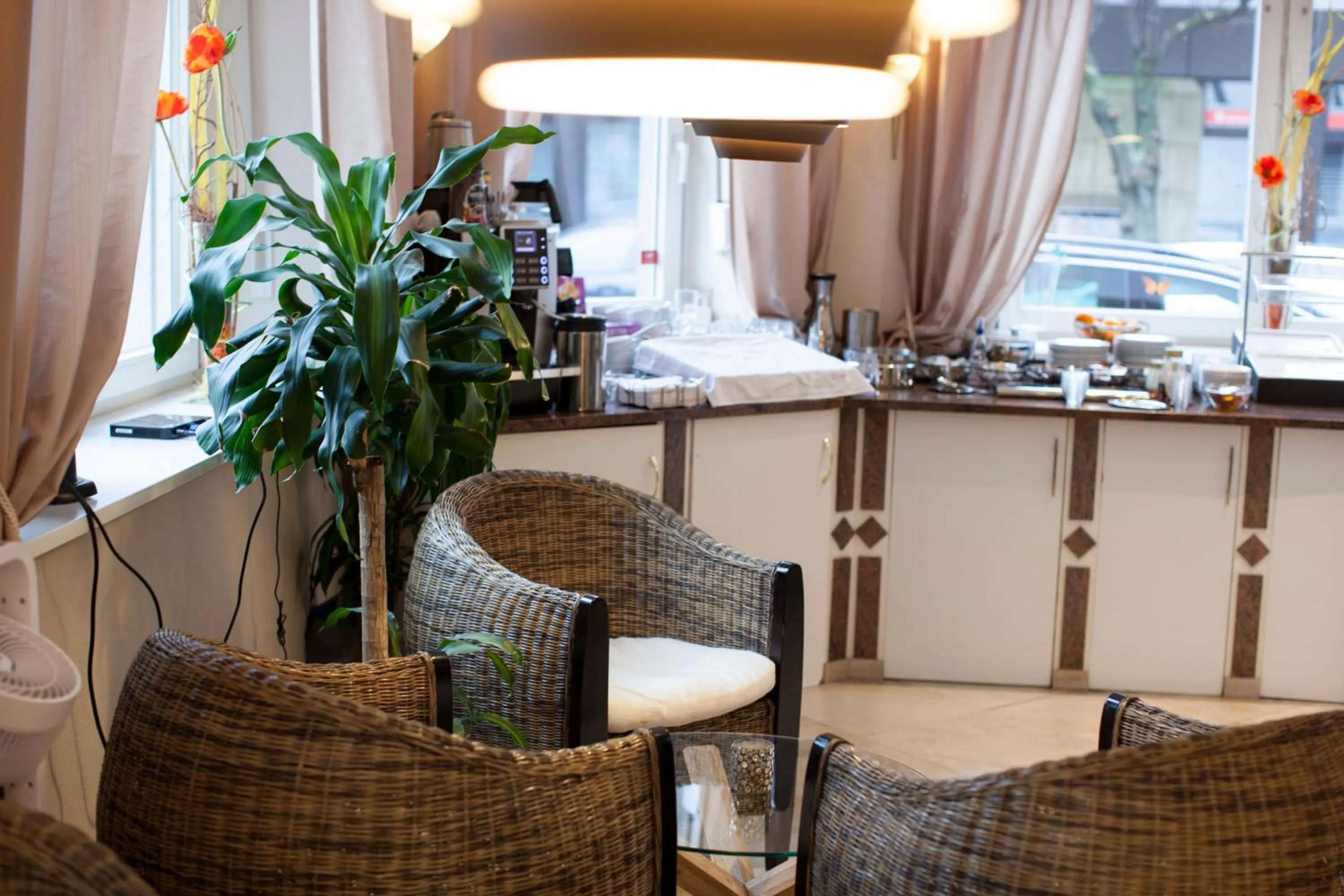 Seating area in Hotel Baden